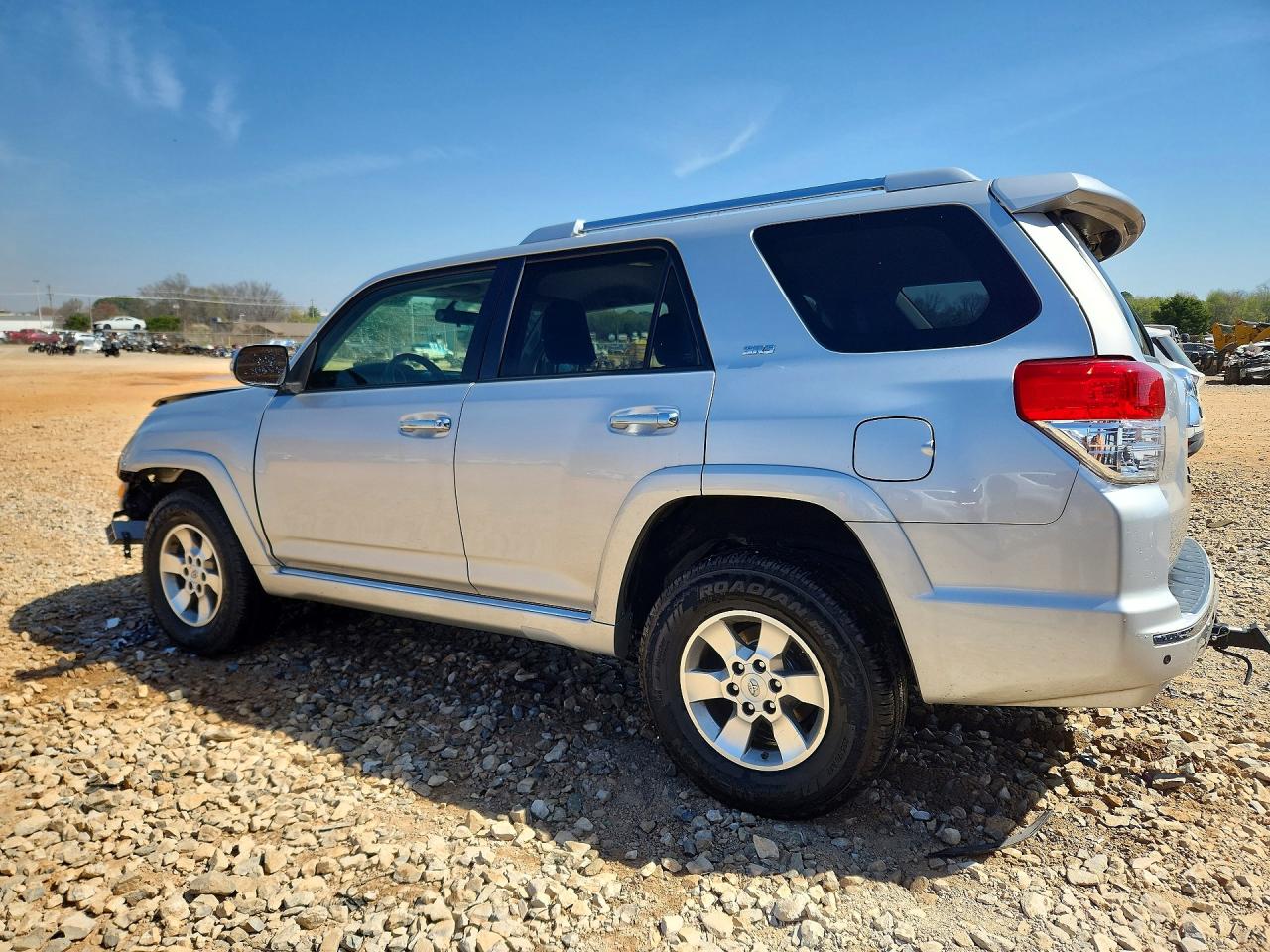2013 Toyota 4runner Sr5 Silver vin: JTEBU5JR0D5111319