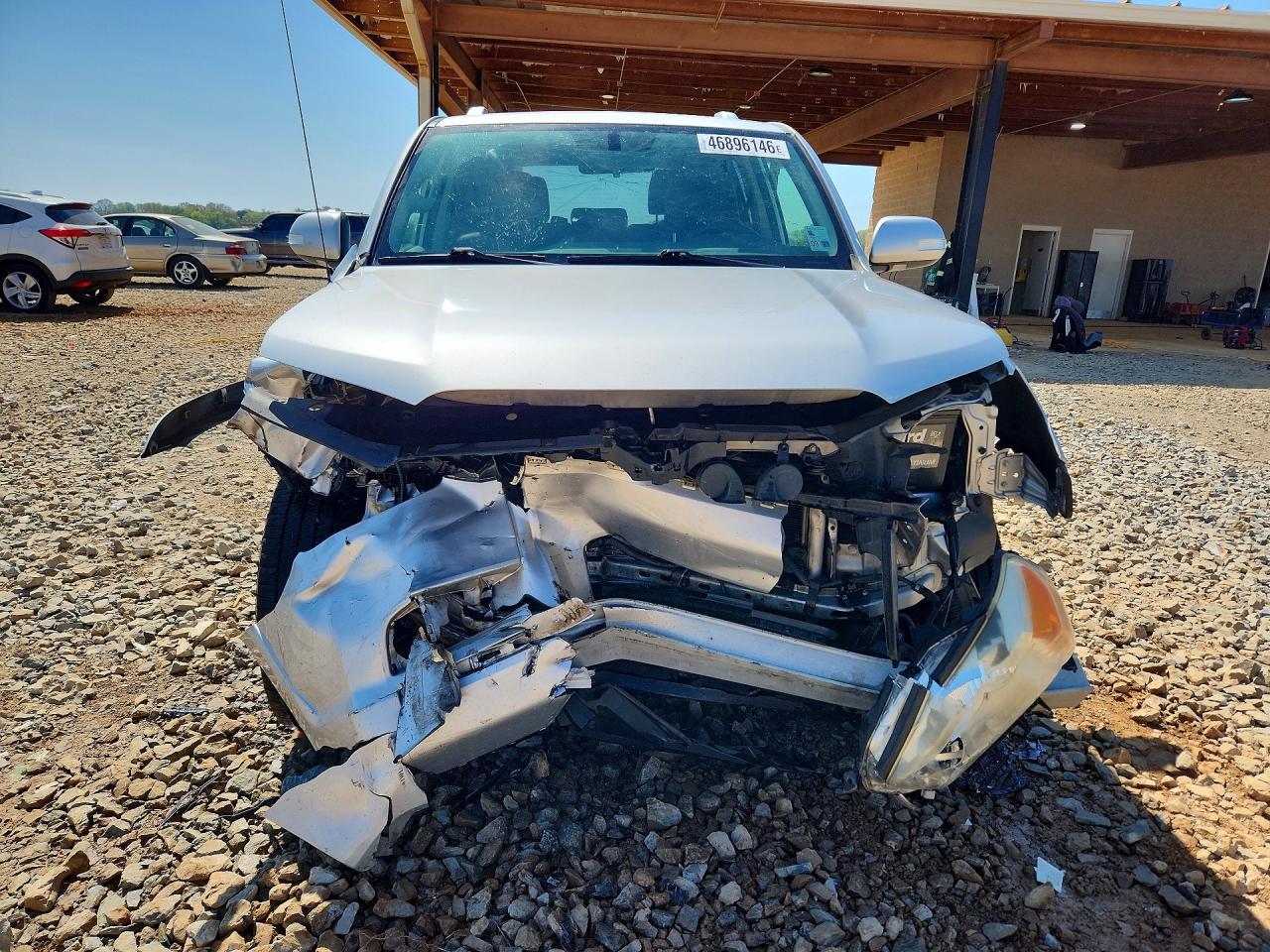 2013 Toyota 4runner Sr5 Silver vin: JTEBU5JR0D5111319