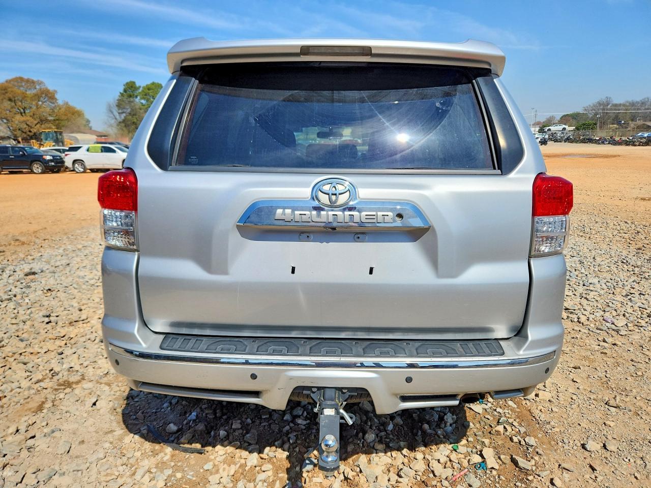 2013 Toyota 4runner Sr5 Silver vin: JTEBU5JR0D5111319