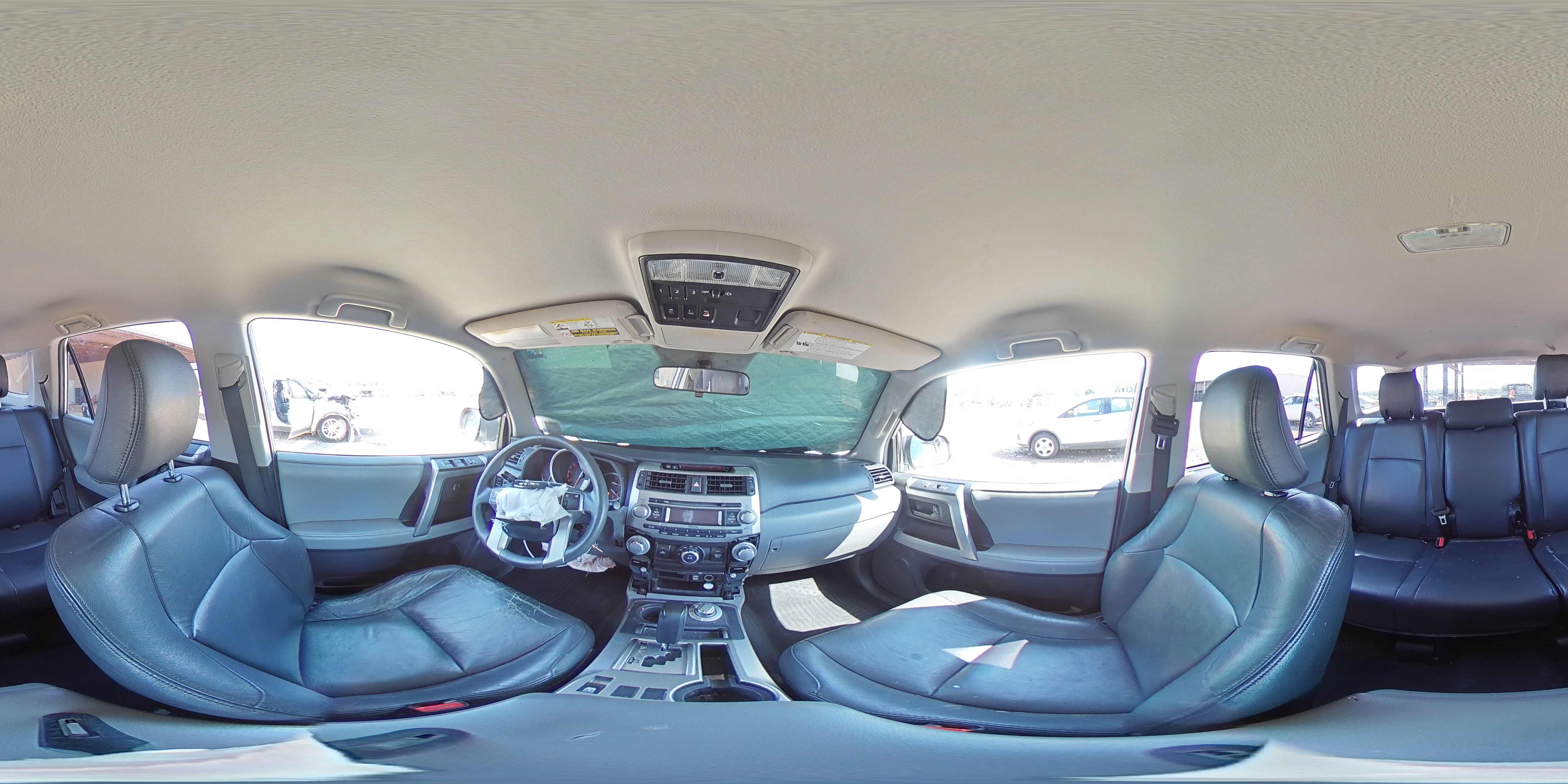 2013 Toyota 4runner Sr5 Silver vin: JTEBU5JR0D5111319