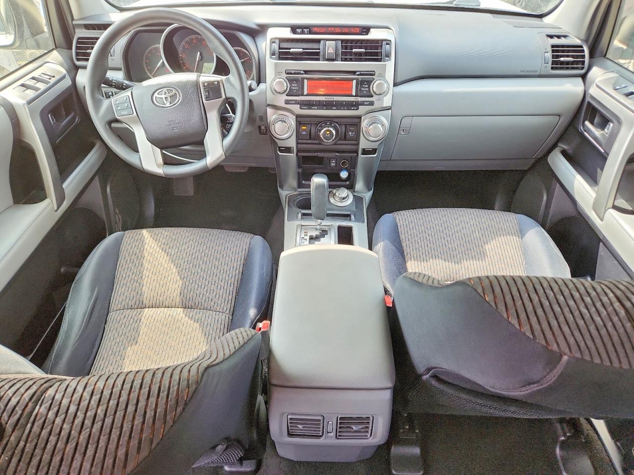 2013 Toyota 4runner Sr5 White vin: JTEBU5JR0D5112874