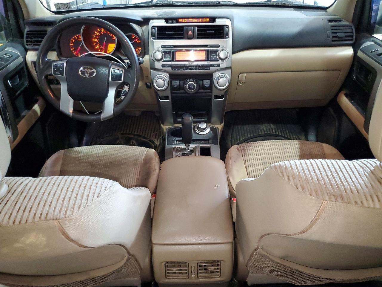 2013 Toyota 4runner Sr5 White vin: JTEBU5JR0D5136009
