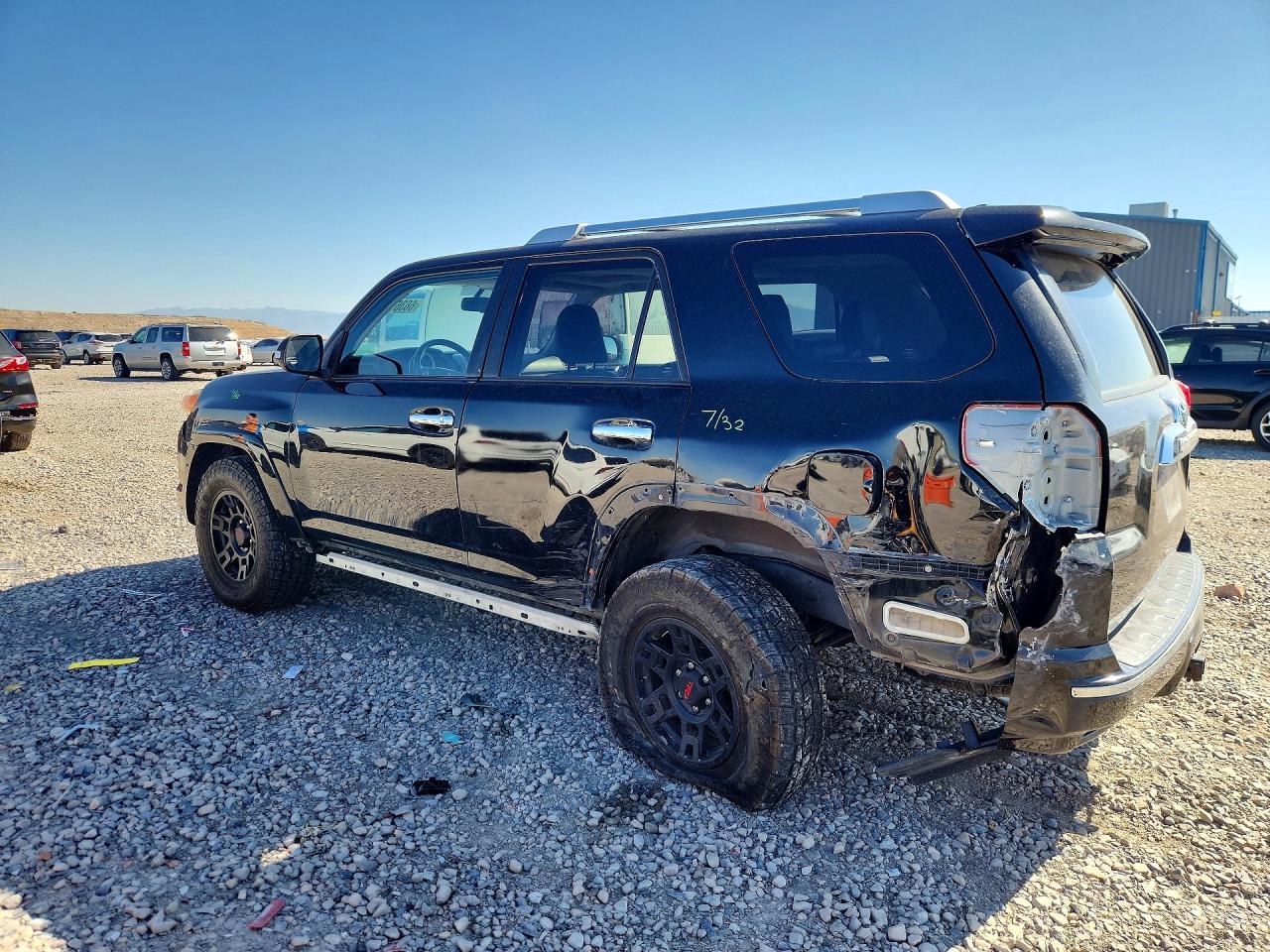 2013 Toyota 4runner Limited Black vin: JTEBU5JR0D5138505
