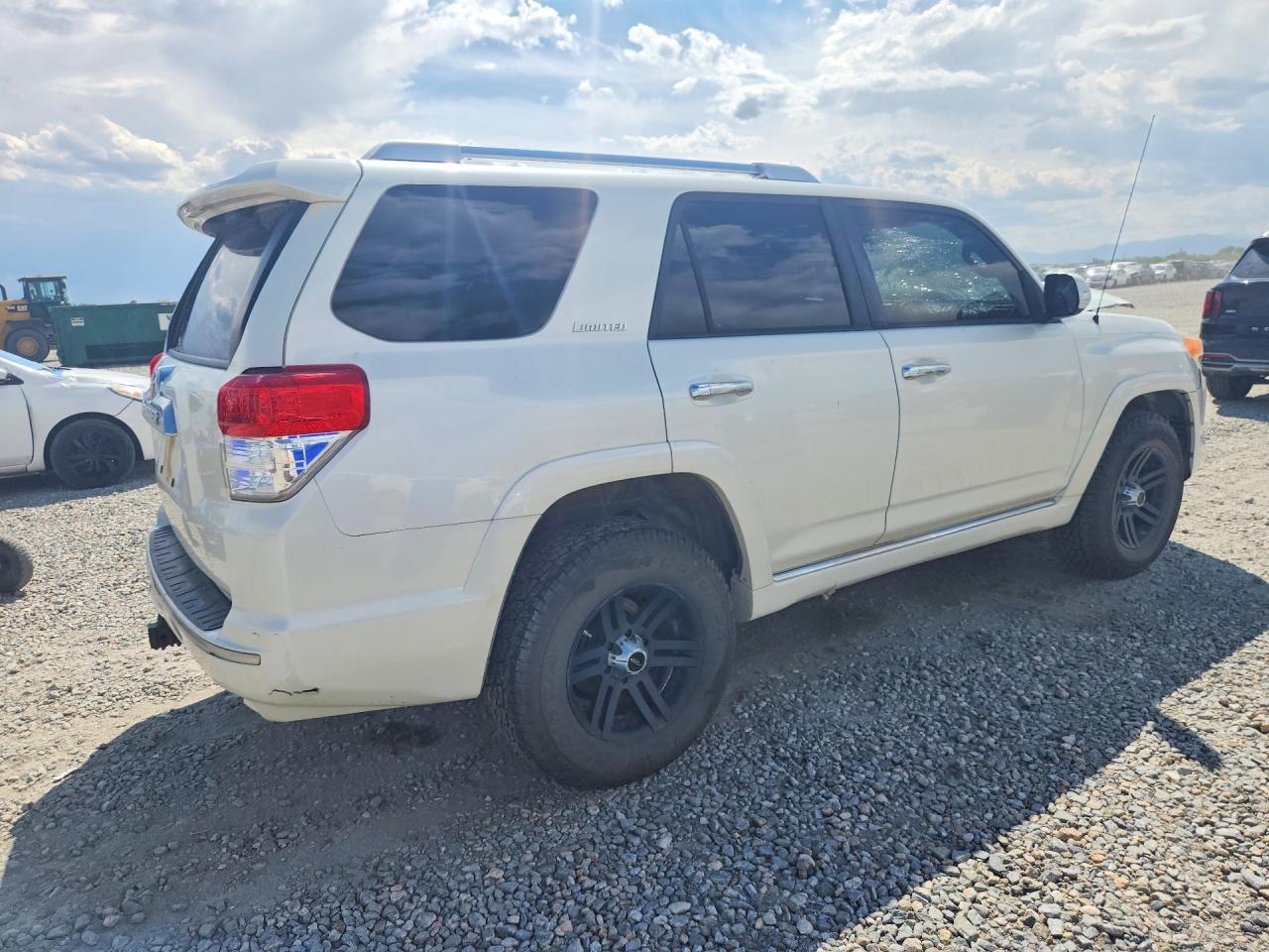 2013 Toyota 4runner Limited White vin: JTEBU5JR0D5143381