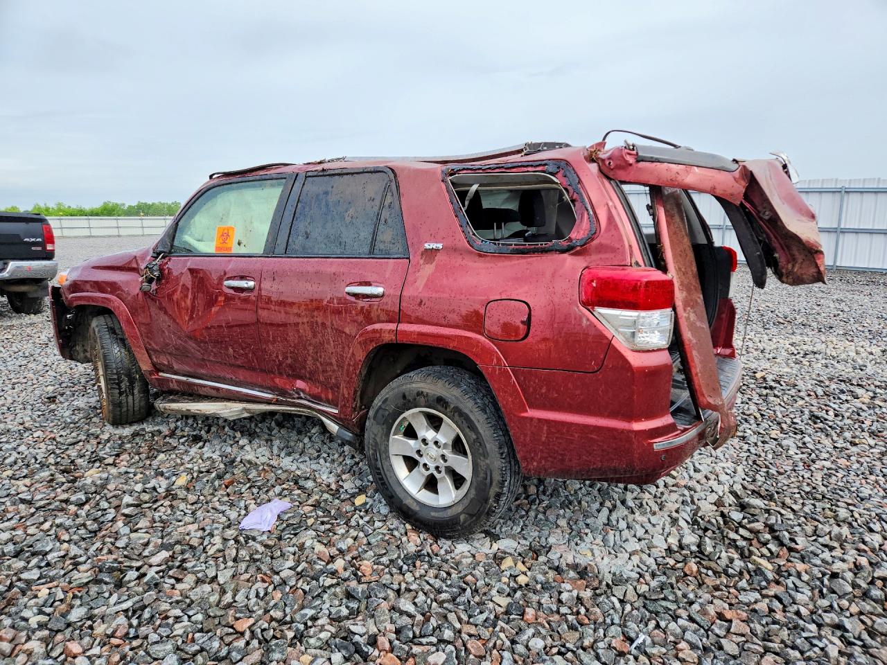 2013 Toyota 4runner Sr5 Red vin: JTEBU5JR0D5145485