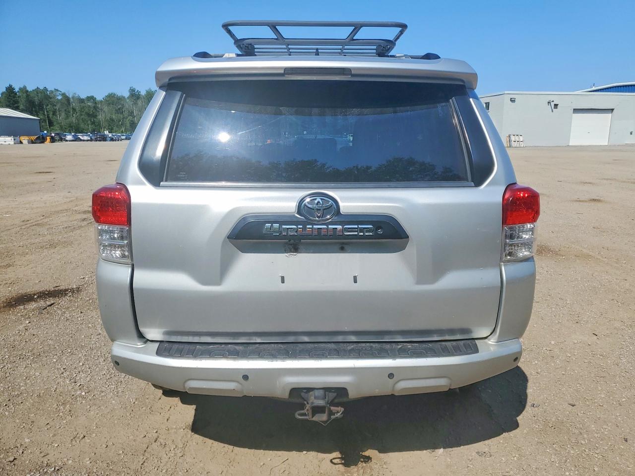 2013 Toyota 4runner Sr5 Silver vin: JTEBU5JR0D5146362