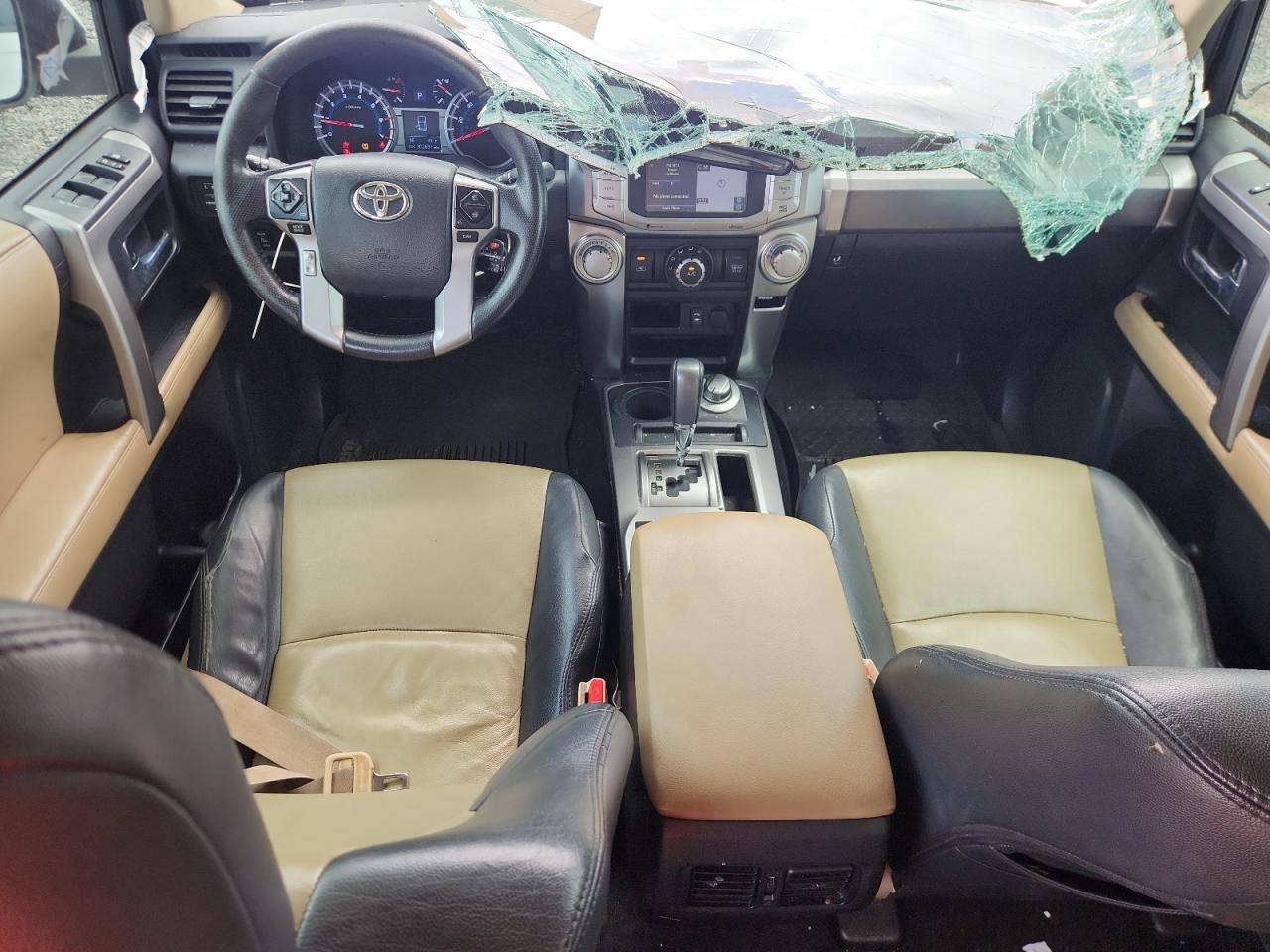 2014 Toyota 4runner Sr5 Белый vin: JTEBU5JR0E5164944