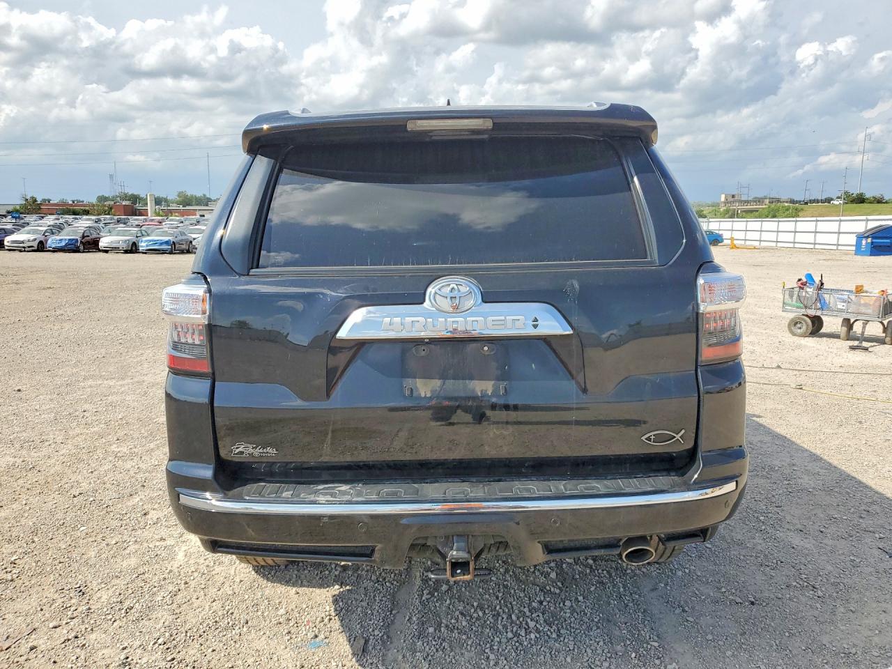 2014 Toyota 4runner Limited Black vin: JTEBU5JR0E5169562