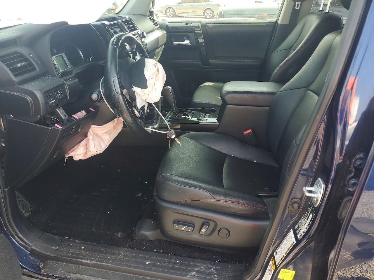 2014 Toyota 4runner Trail Premium Blue vin: JTEBU5JR0E5186586