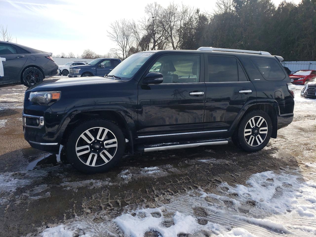 2014 Toyota 4runner Sr5 Black vin: JTEBU5JR0E5190802