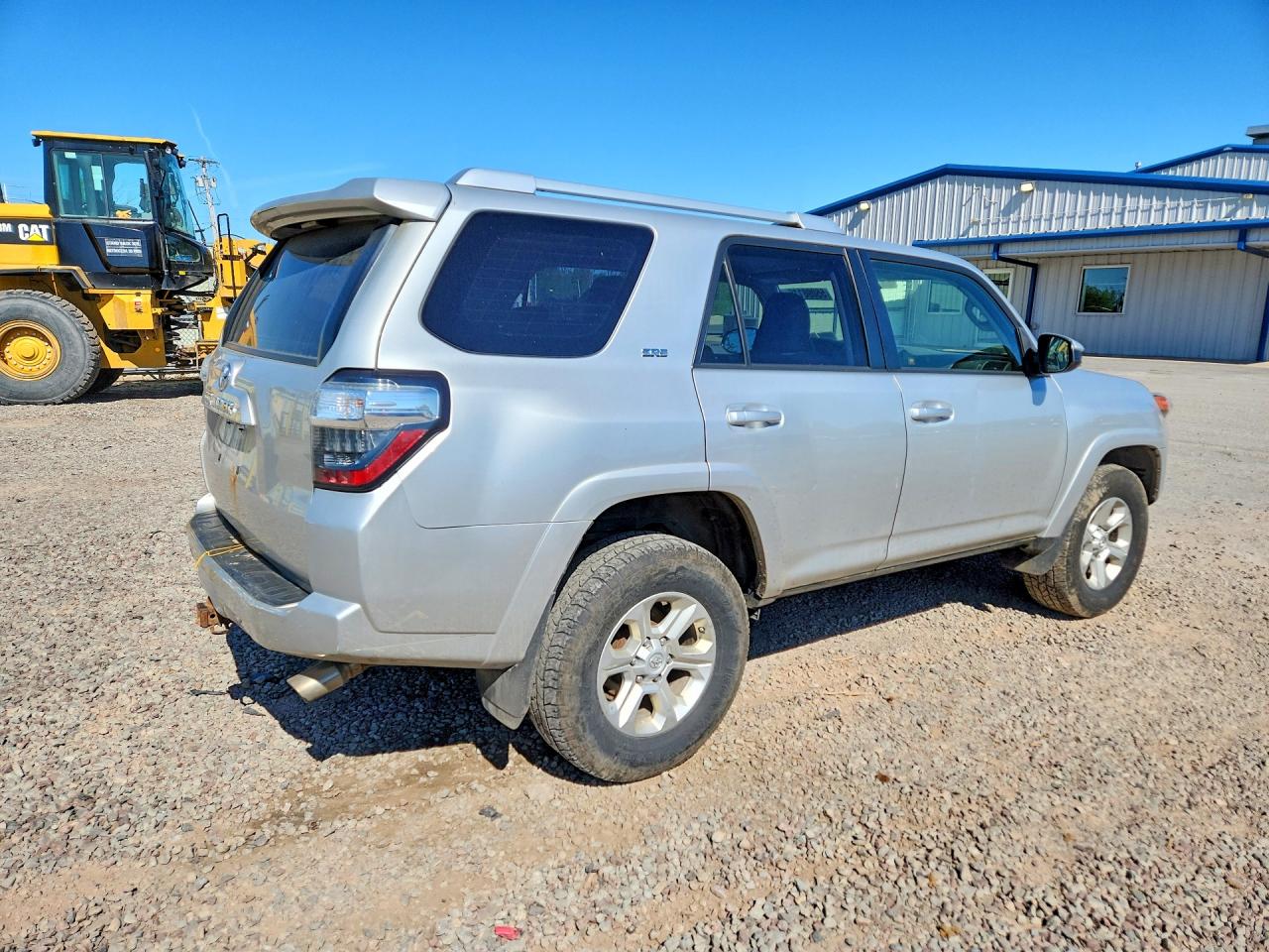 2014 Toyota 4runner Sr5 Silver vin: JTEBU5JR0E5198611