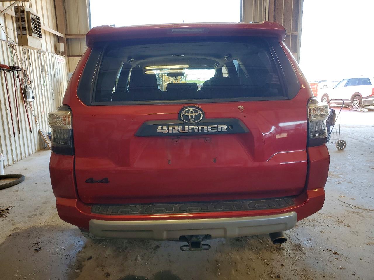 2015 Toyota 4runner Trail Red vin: JTEBU5JR0F5204893