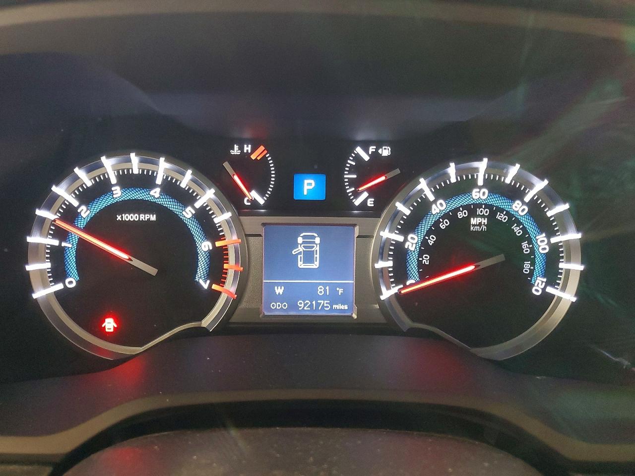 2015 Toyota 4runner Trail Red vin: JTEBU5JR0F5204893
