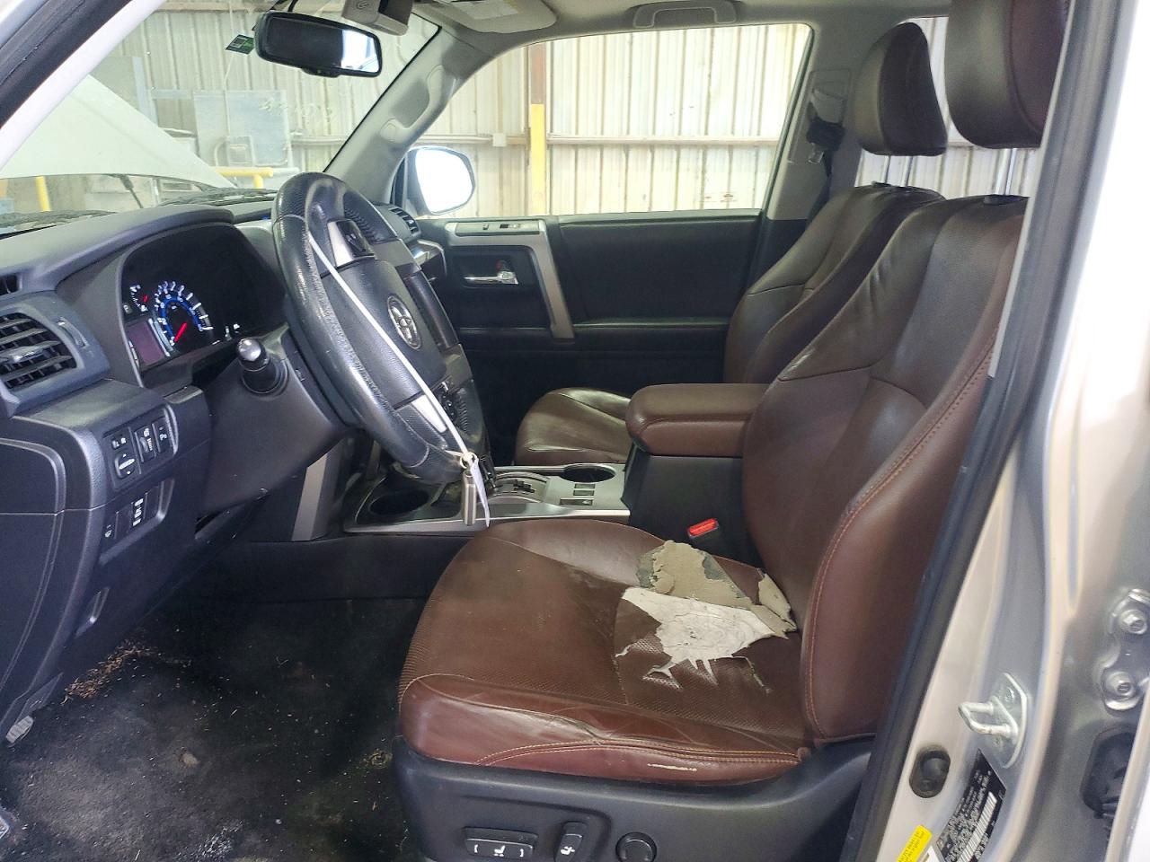 2015 Toyota 4runner Limited Silver vin: JTEBU5JR0F5221242