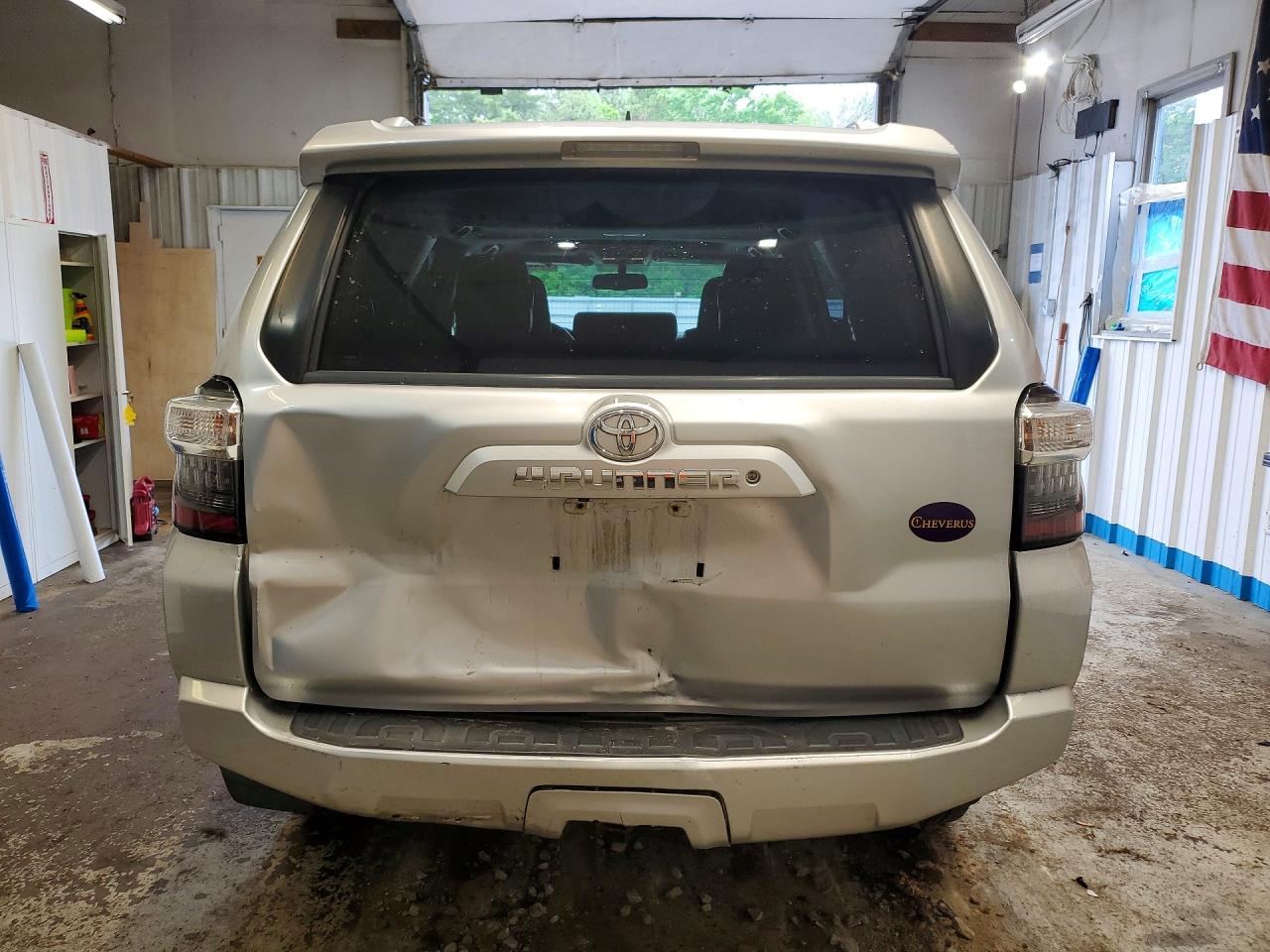 2015 Toyota 4runner Sr5 Premium Silver vin: JTEBU5JR0F5221337