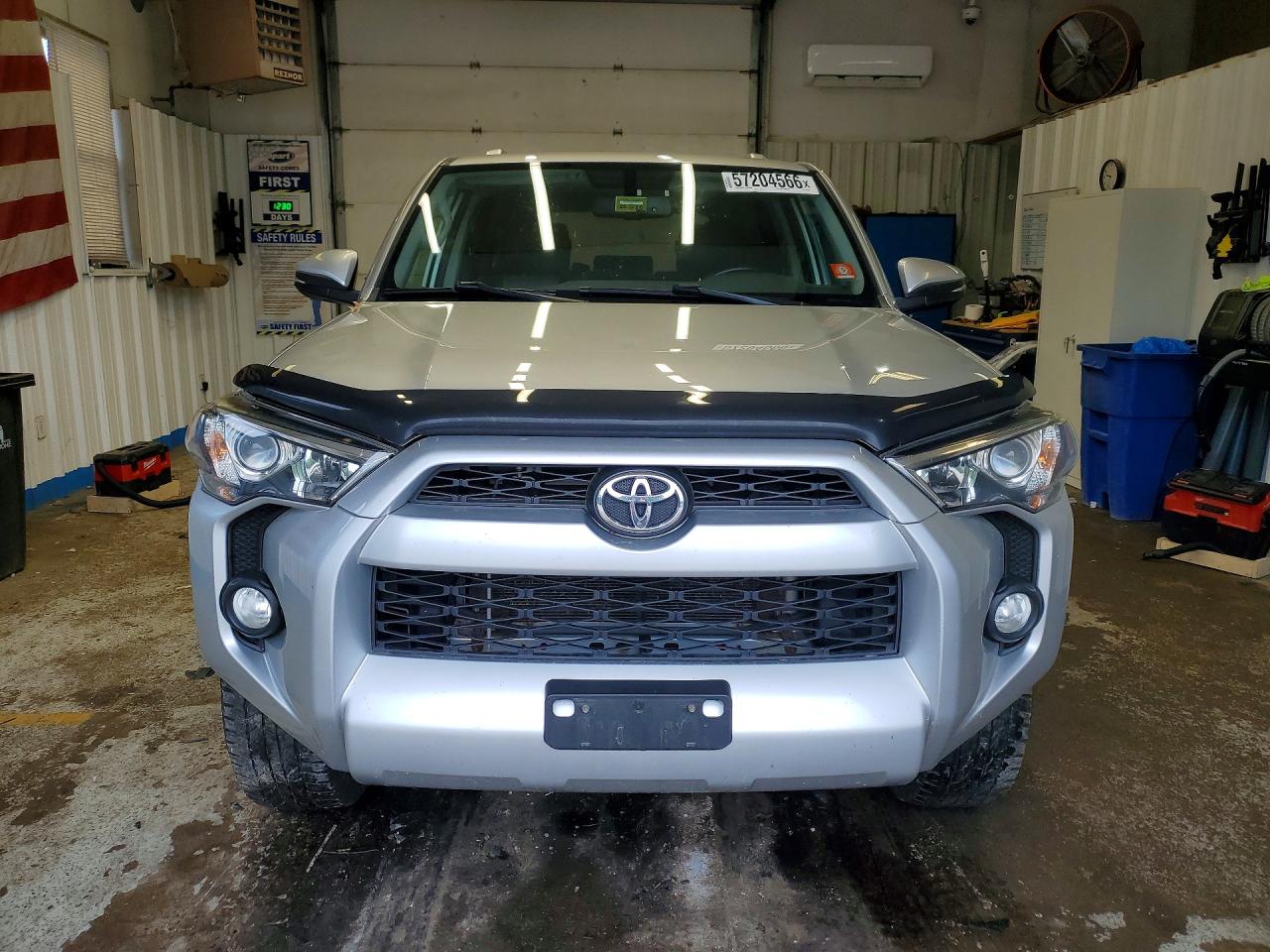 2015 Toyota 4runner Sr5 Premium Silver vin: JTEBU5JR0F5221337