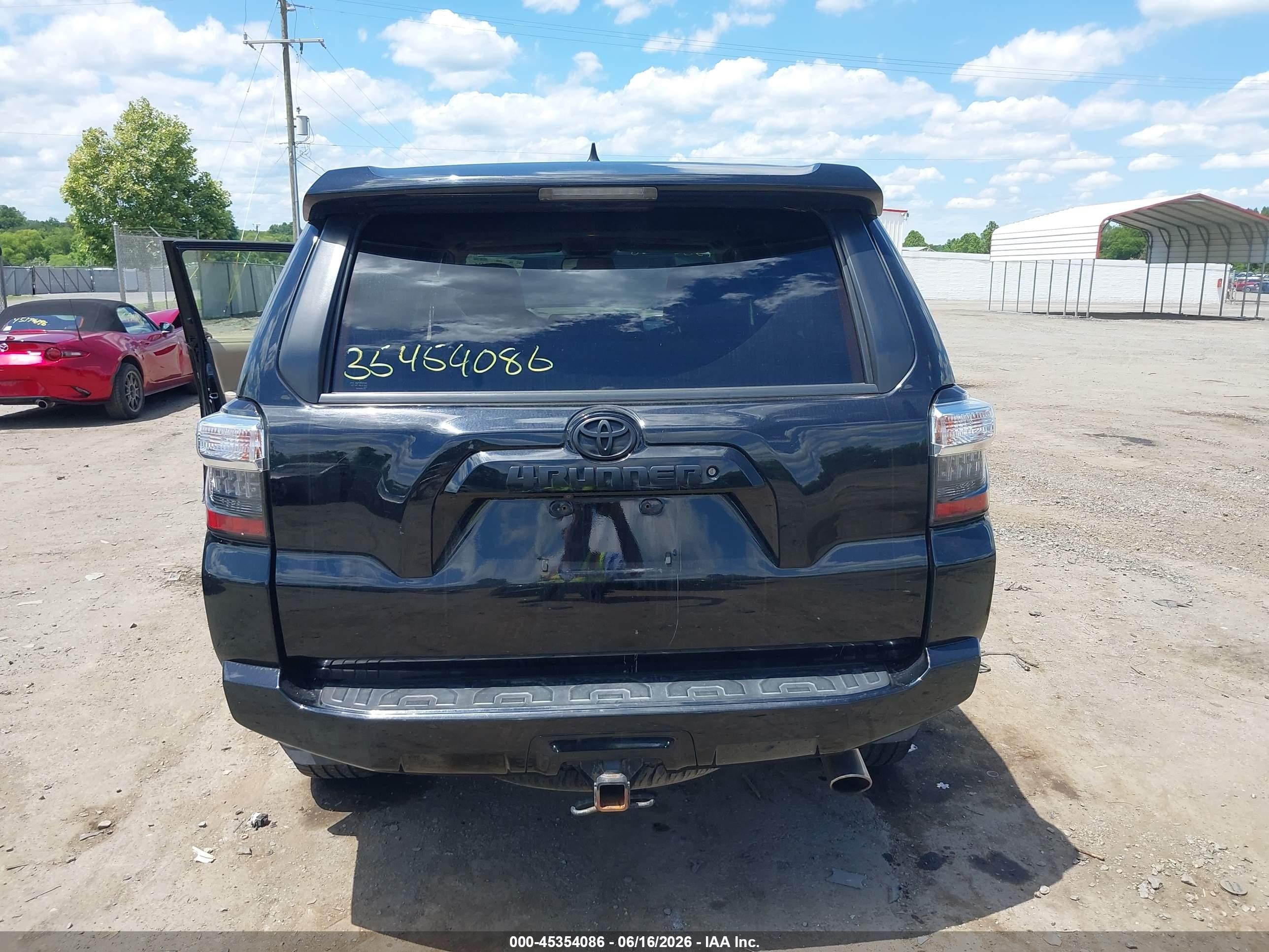 2015 Toyota 4runner Sr5 Premium Black vin: JTEBU5JR0F5250921