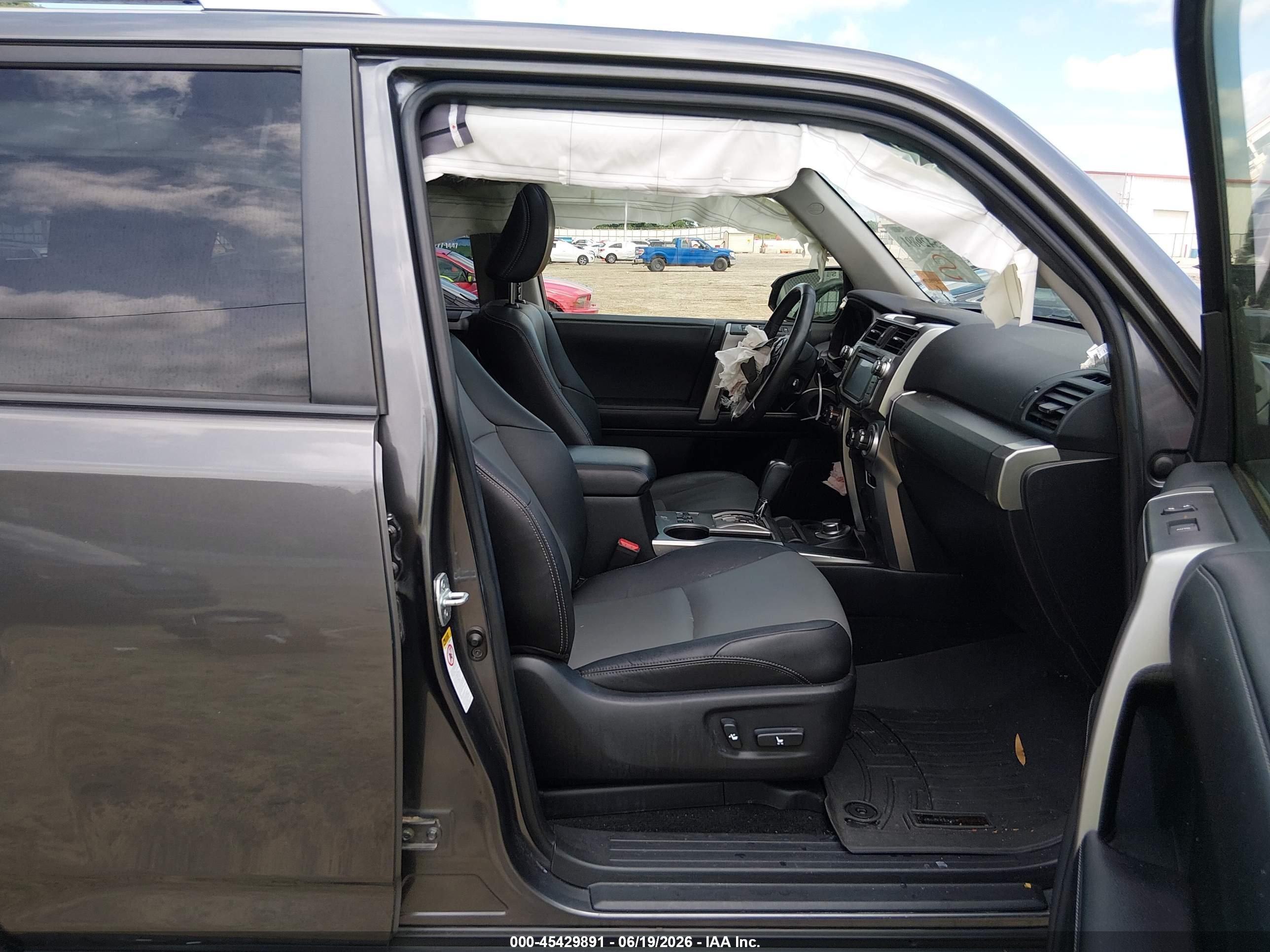 2015 Toyota 4runner Sr5 Premium Gray vin: JTEBU5JR0F5262017