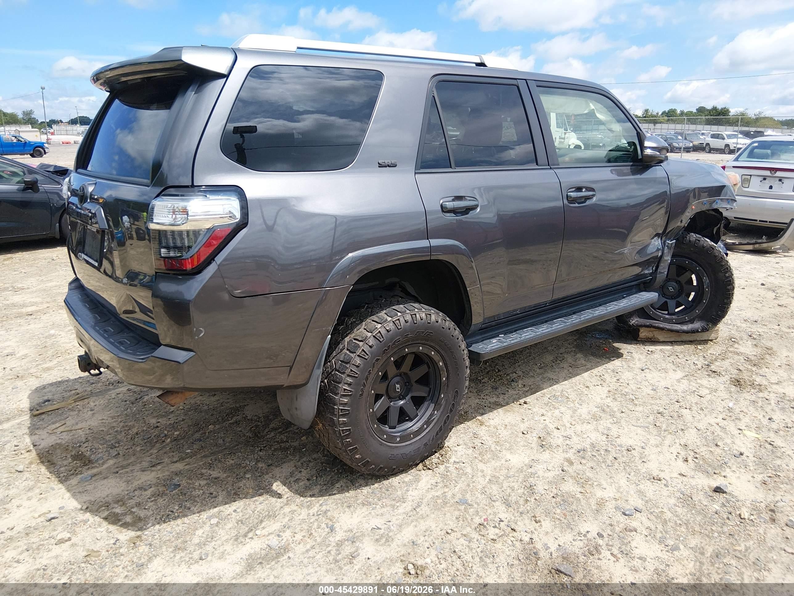 2015 Toyota 4runner Sr5 Premium Gray vin: JTEBU5JR0F5262017