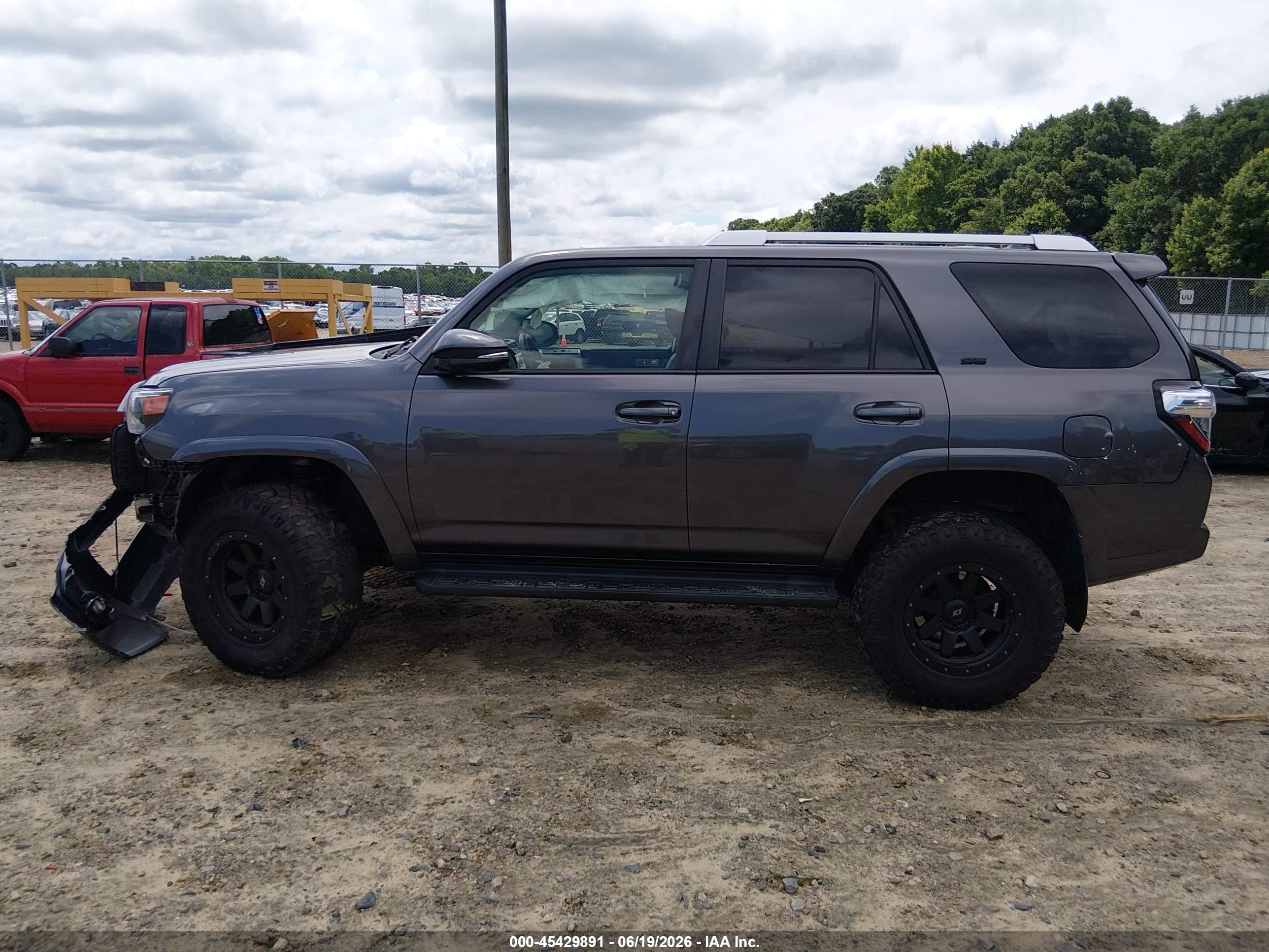2015 Toyota 4runner Sr5 Premium Gray vin: JTEBU5JR0F5262017