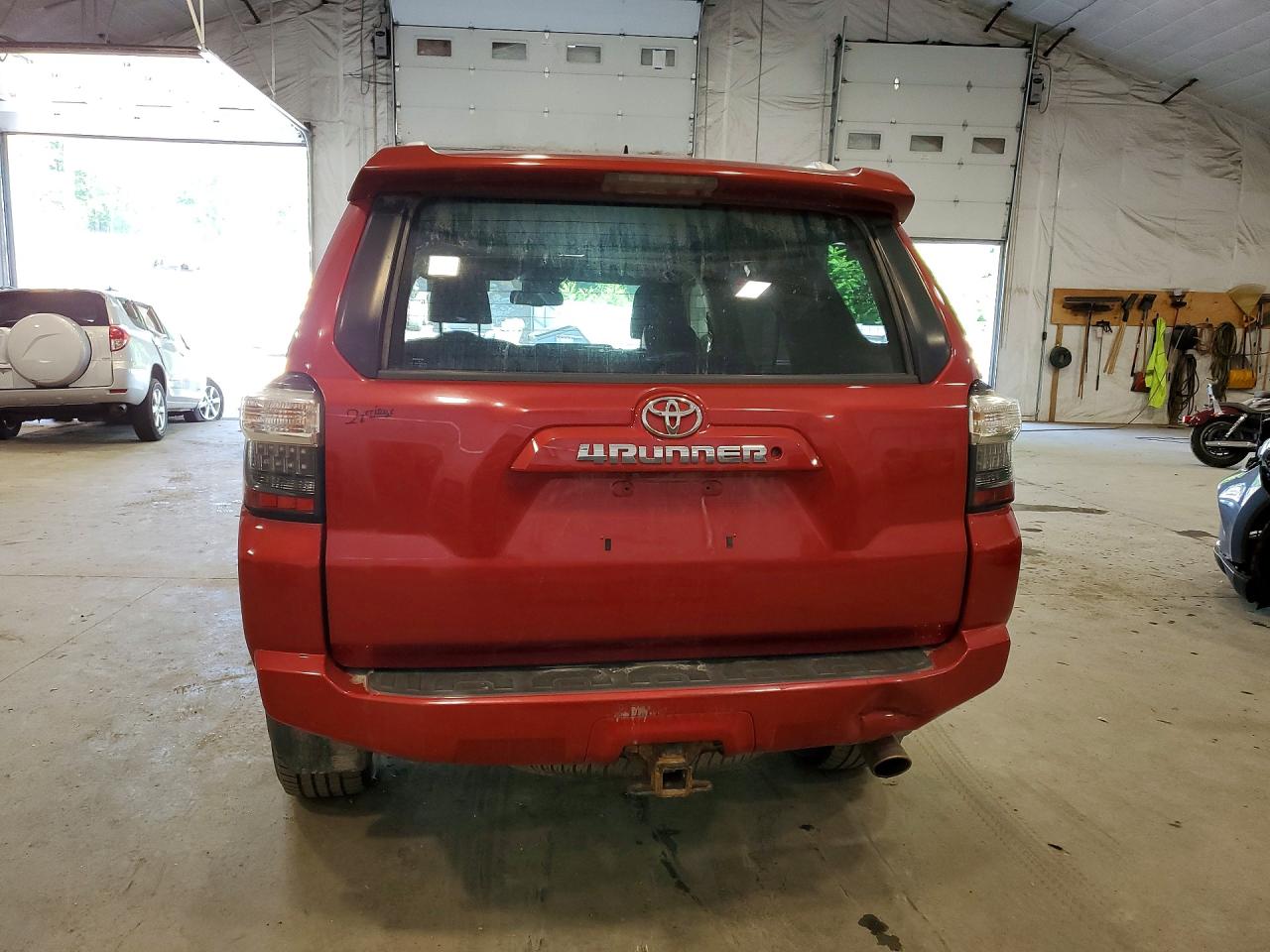 2015 Toyota 4runner Sr5 Premium Red vin: JTEBU5JR0F5270862