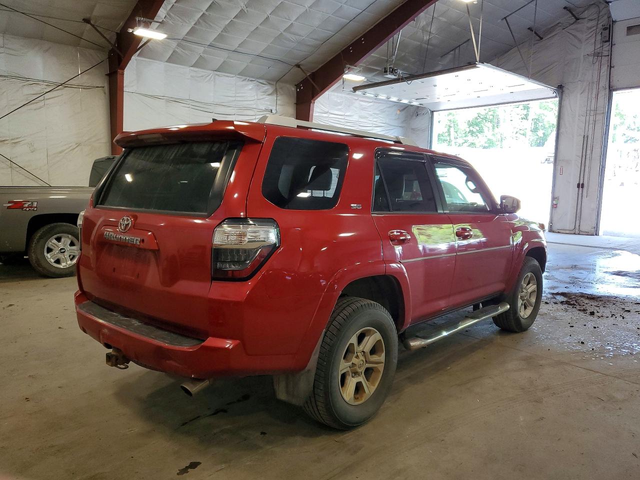 2015 Toyota 4runner Sr5 Premium Red vin: JTEBU5JR0F5270862
