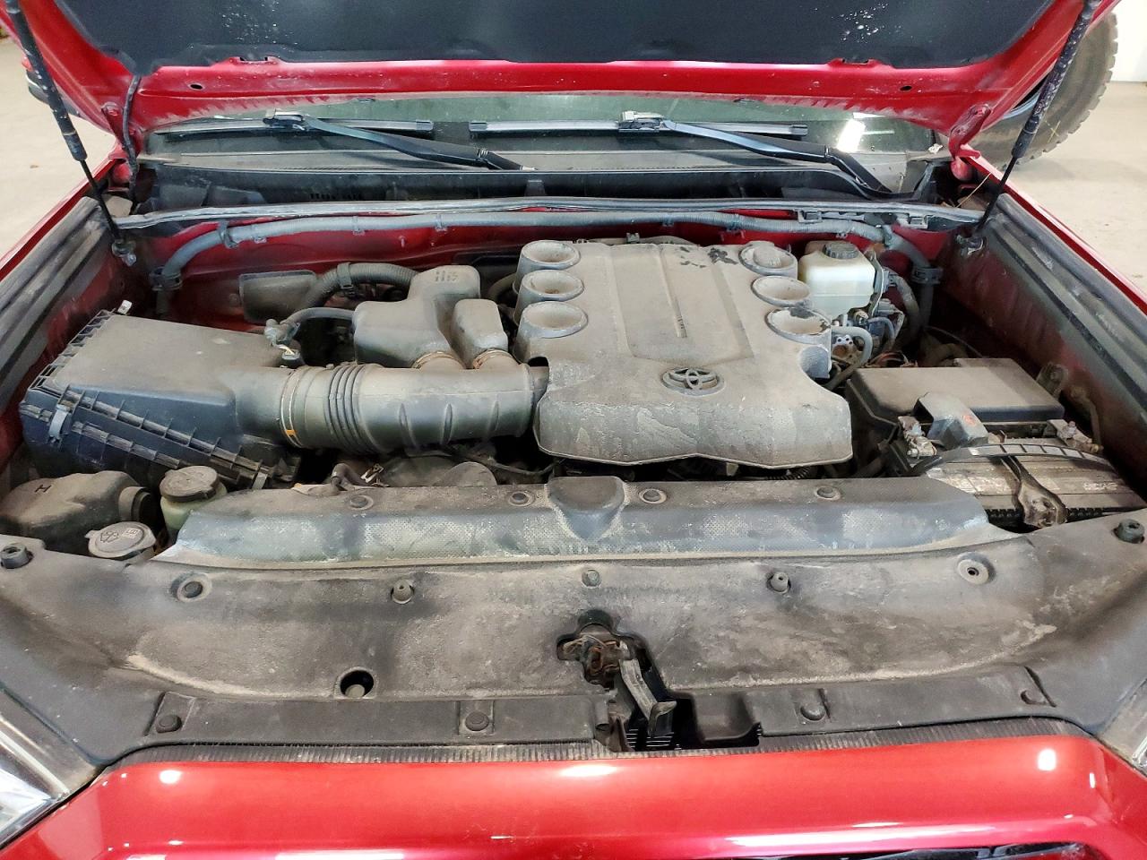 2015 Toyota 4runner Sr5 Premium Red vin: JTEBU5JR0F5270862