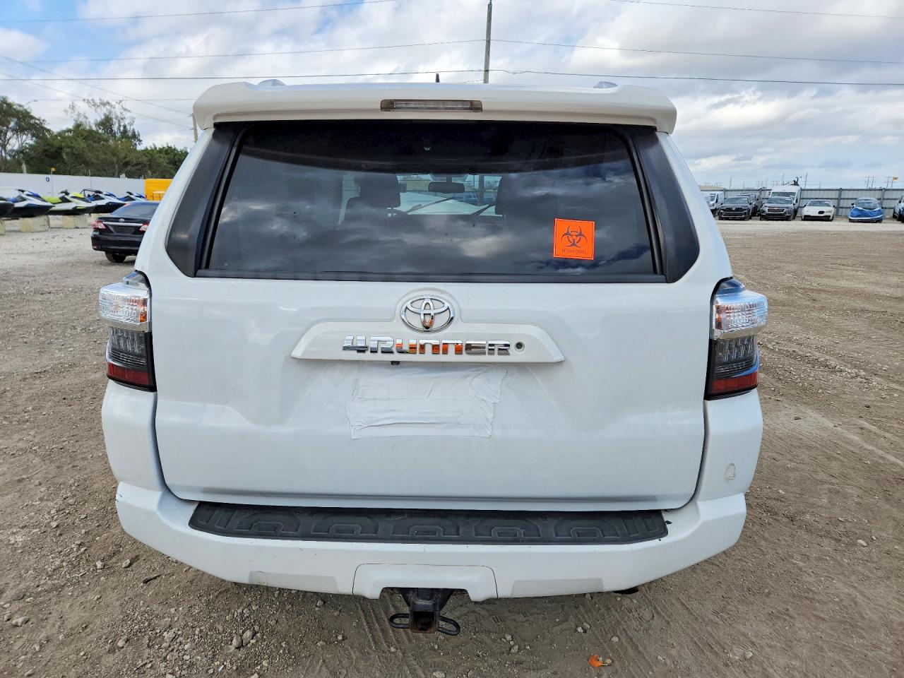 2016 Toyota 4runner Sr5 Premium Белый vin: JTEBU5JR0G5371630
