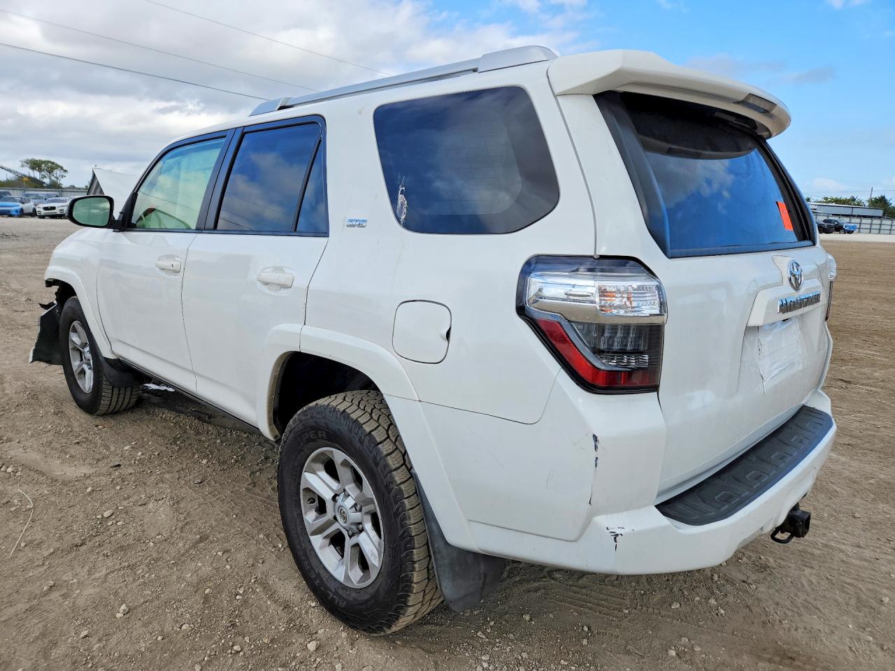 2016 Toyota 4runner Sr5 Premium Белый vin: JTEBU5JR0G5371630