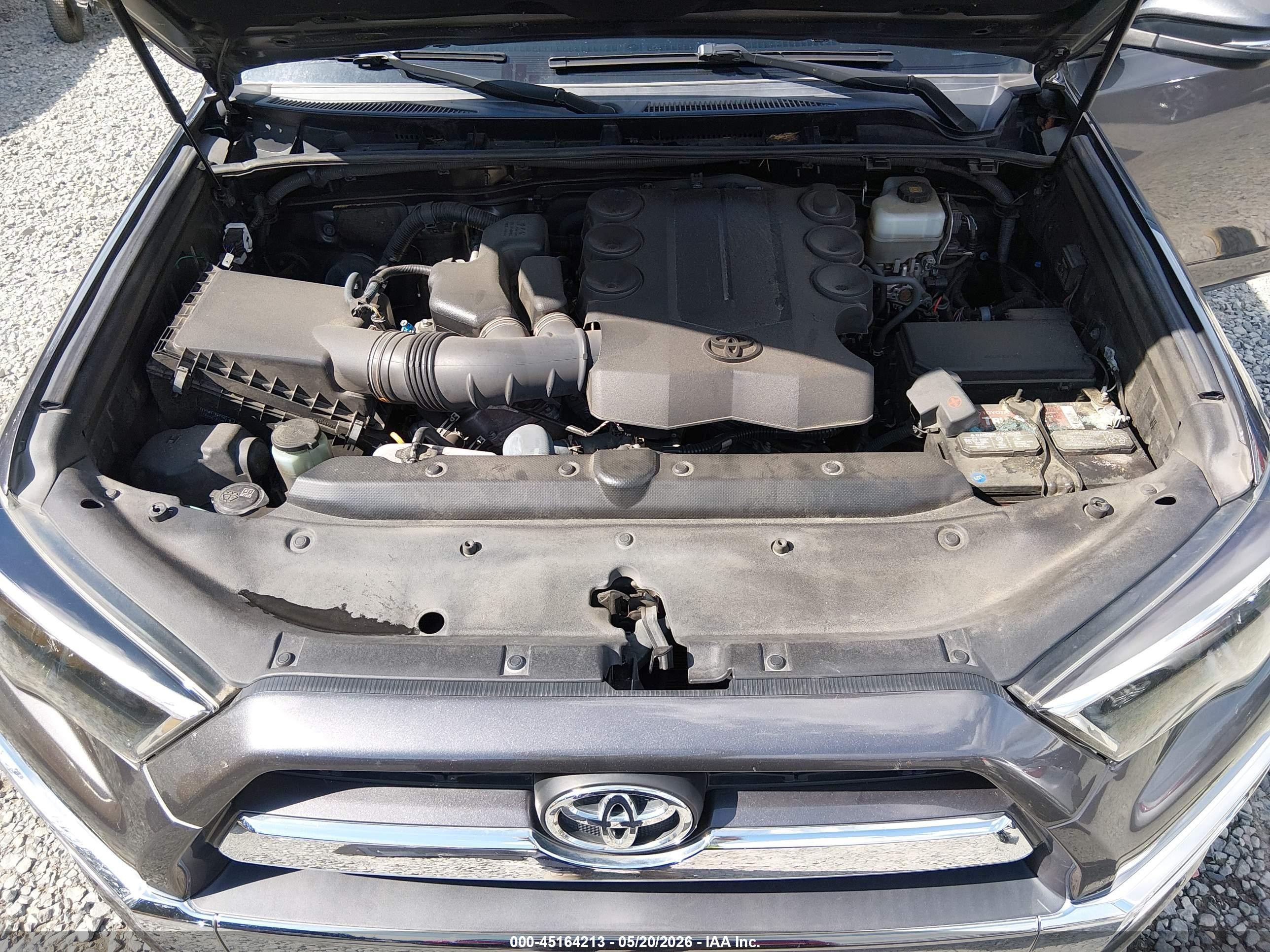2018 Toyota 4runner Sr5 Серый vin: JTEBU5JR0J5505429