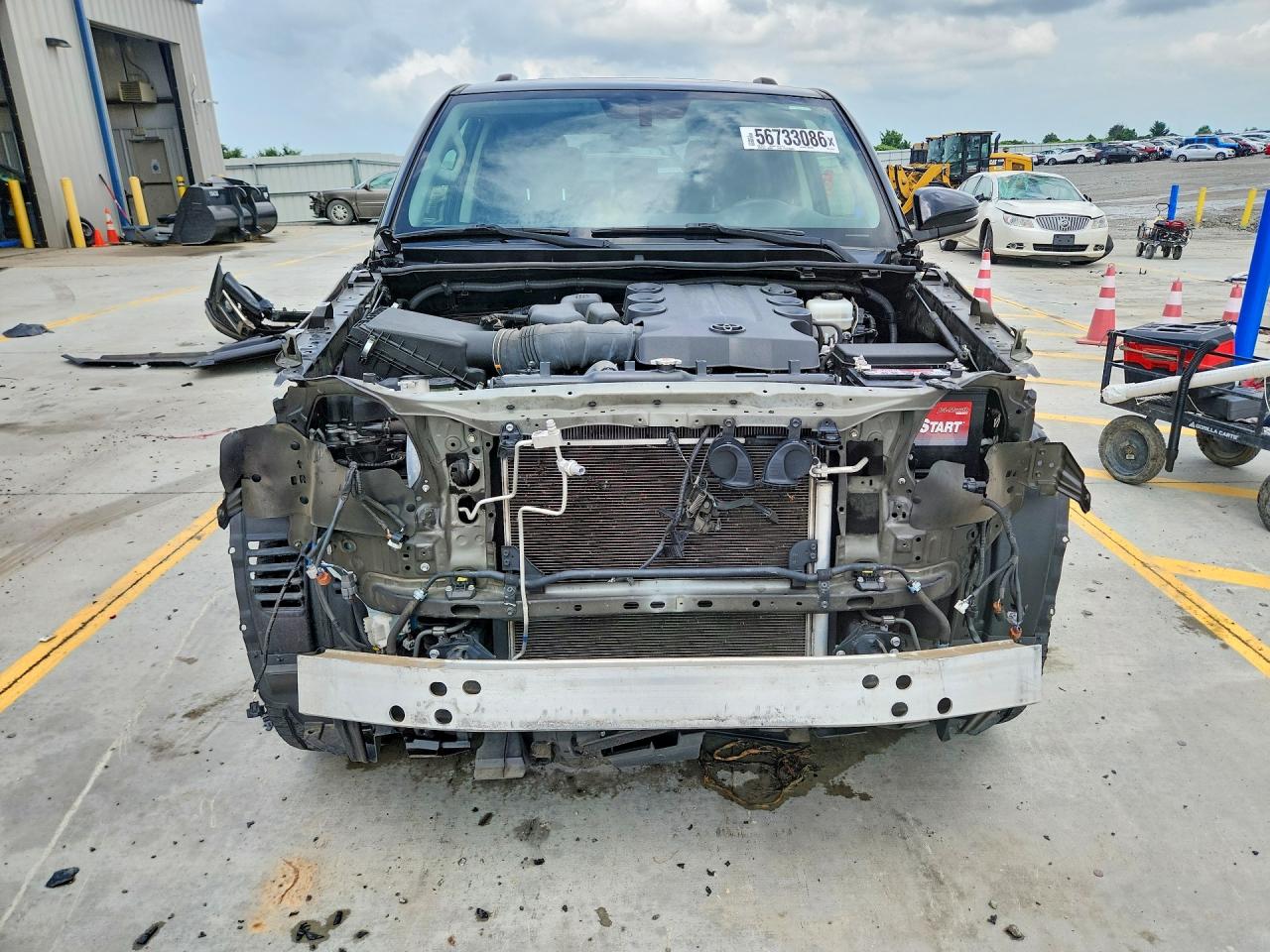 2019 Toyota 4runner Limited Nightshade Черный vin: JTEBU5JR0K5702215