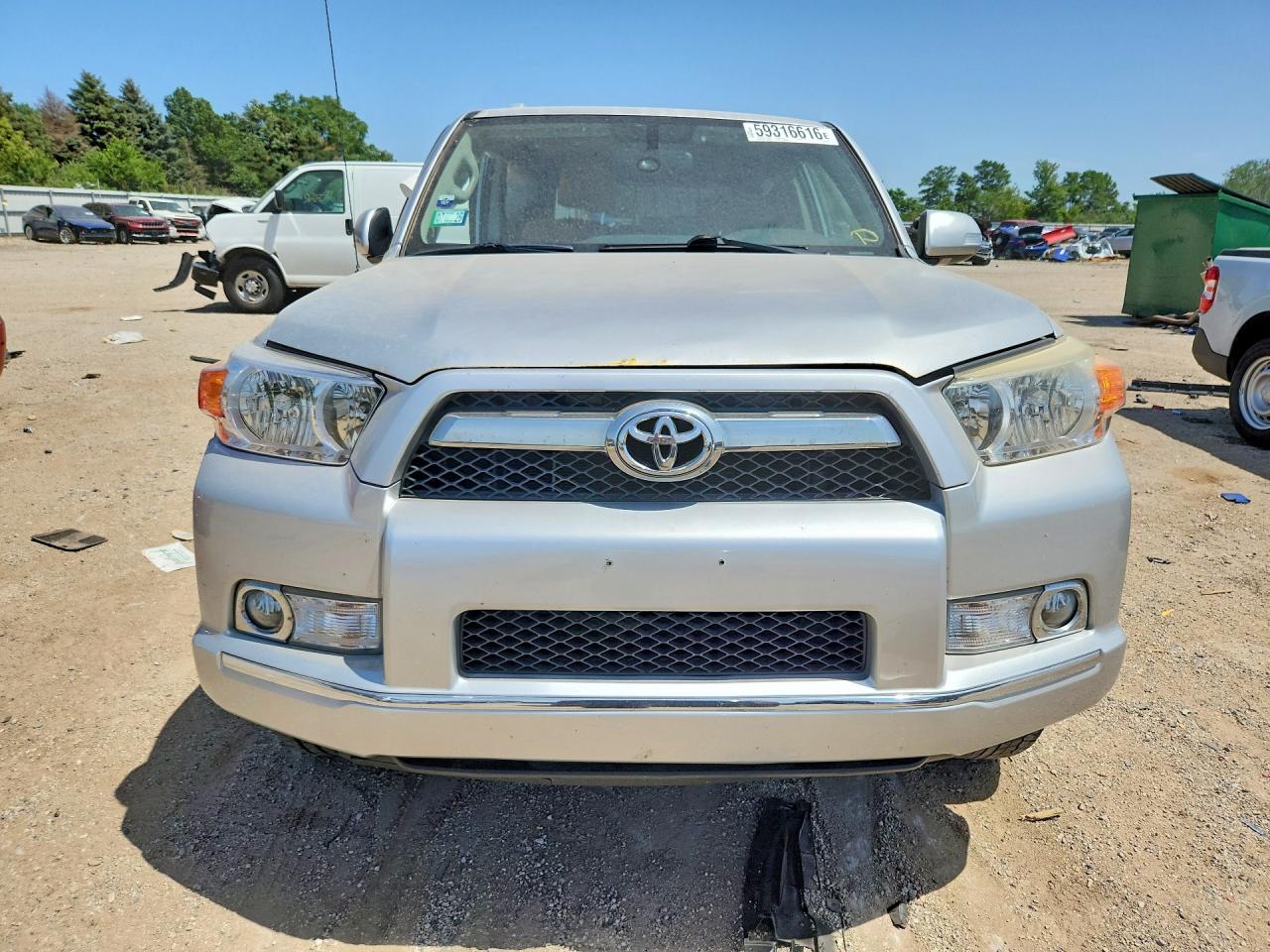 2010 Toyota 4runner Sr5 Silver vin: JTEBU5JR1A5032799