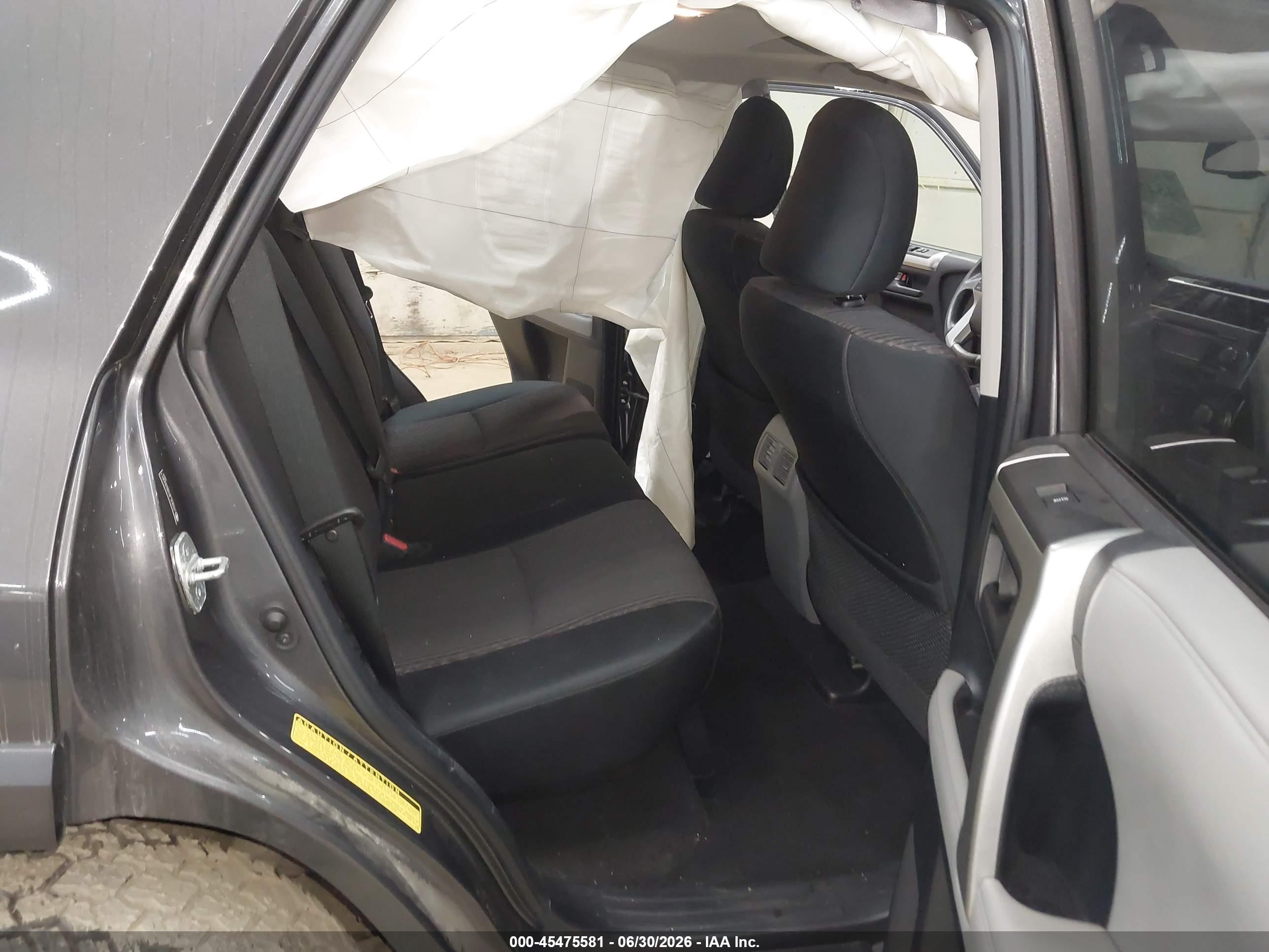 2011 Toyota 4runner Sr5 V6 Gray vin: JTEBU5JR1B5055811