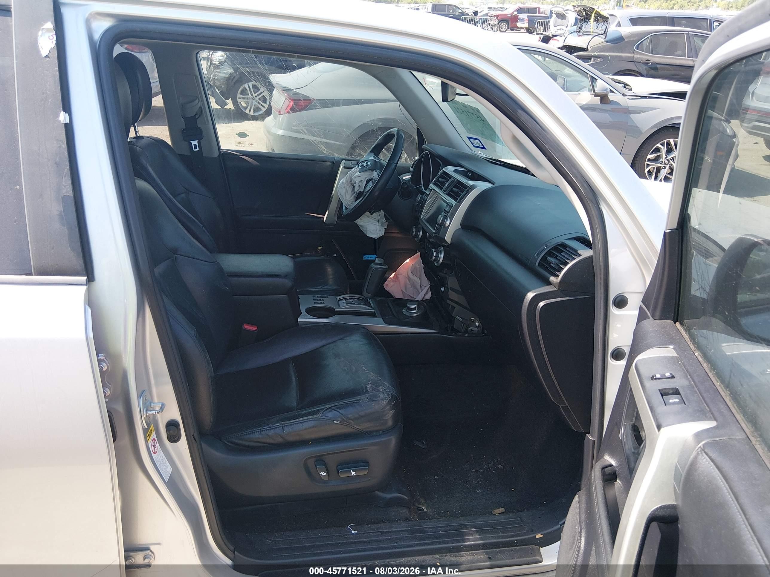 2011 Toyota 4runner Limited V6 Gray vin: JTEBU5JR1B5059549