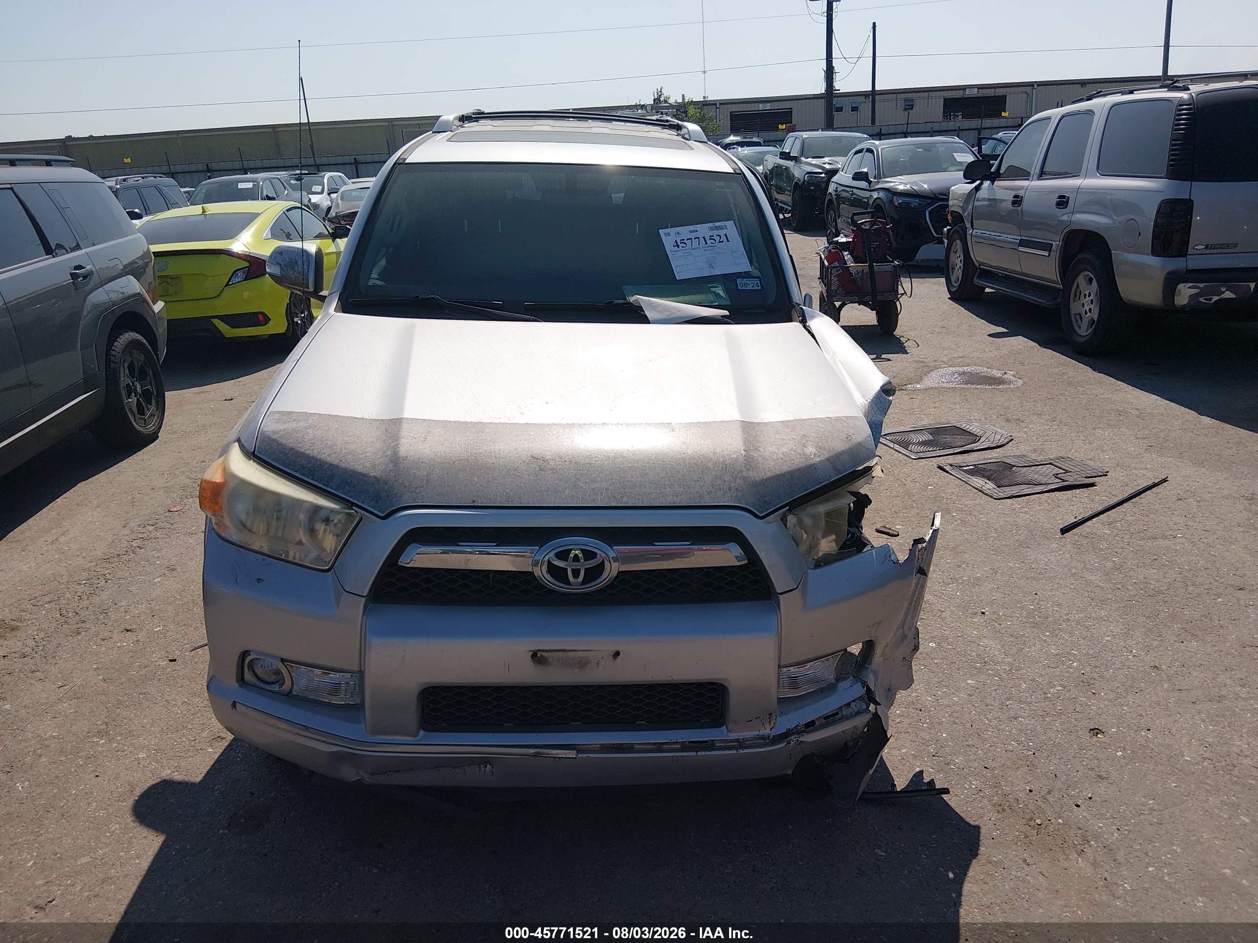2011 Toyota 4runner Limited V6 Gray vin: JTEBU5JR1B5059549