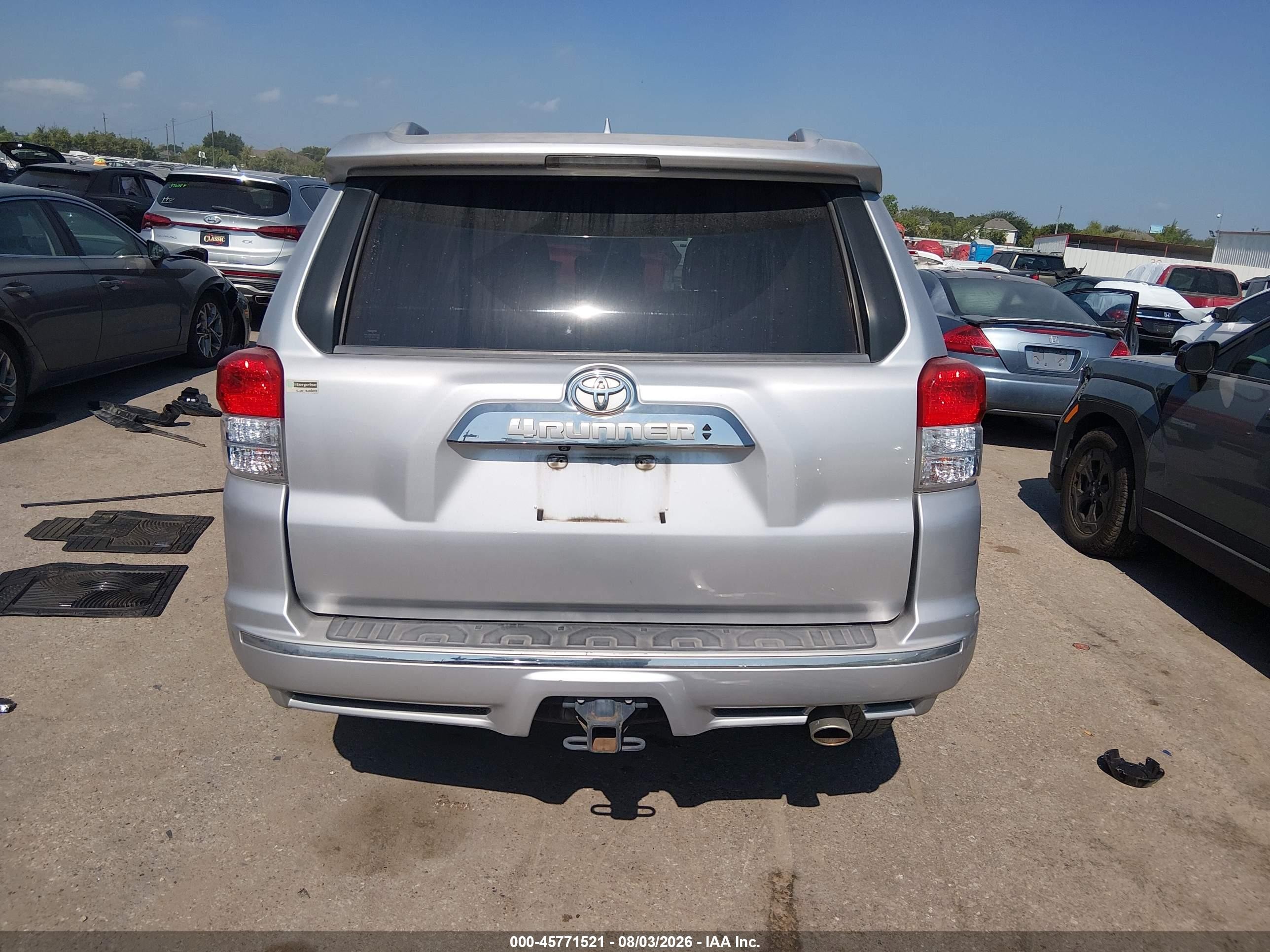 2011 Toyota 4runner Limited V6 Gray vin: JTEBU5JR1B5059549