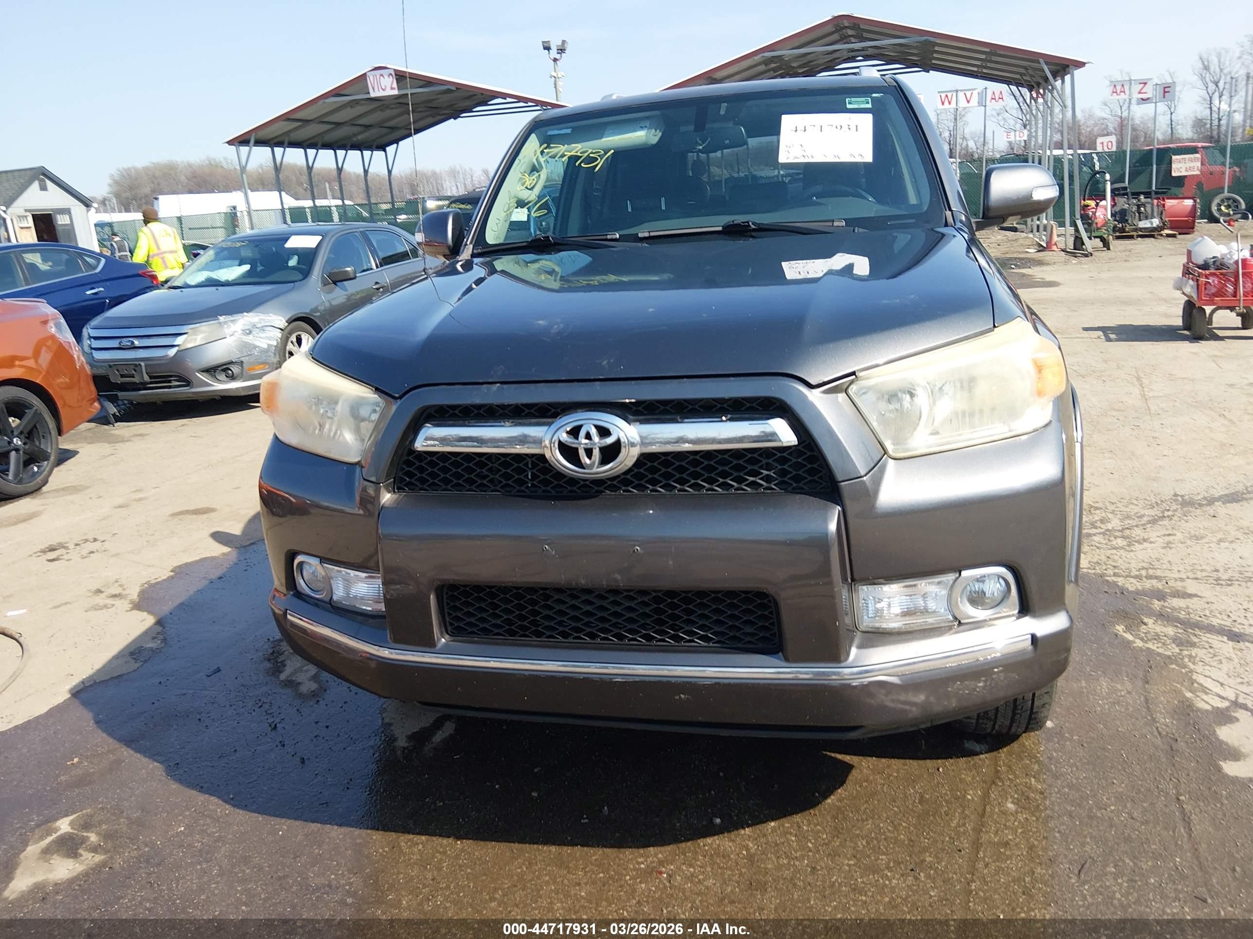 2011 Toyota 4runner Limited V6 Серый vin: JTEBU5JR1B5060975