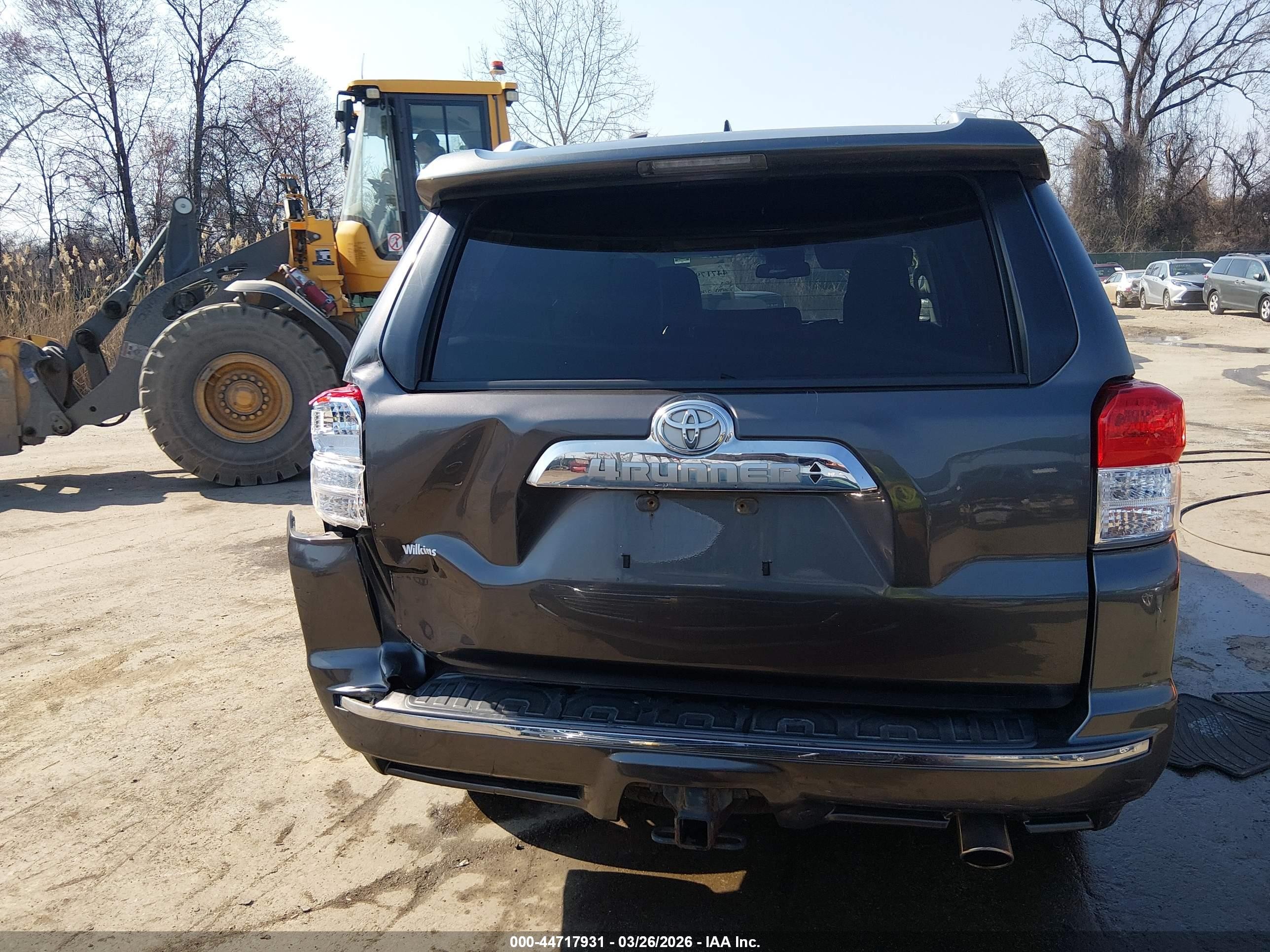 2011 Toyota 4runner Limited V6 Серый vin: JTEBU5JR1B5060975