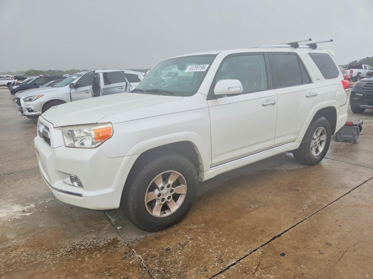 2011 Toyota 4runner Sr5 White vin: JTEBU5JR1B5062550