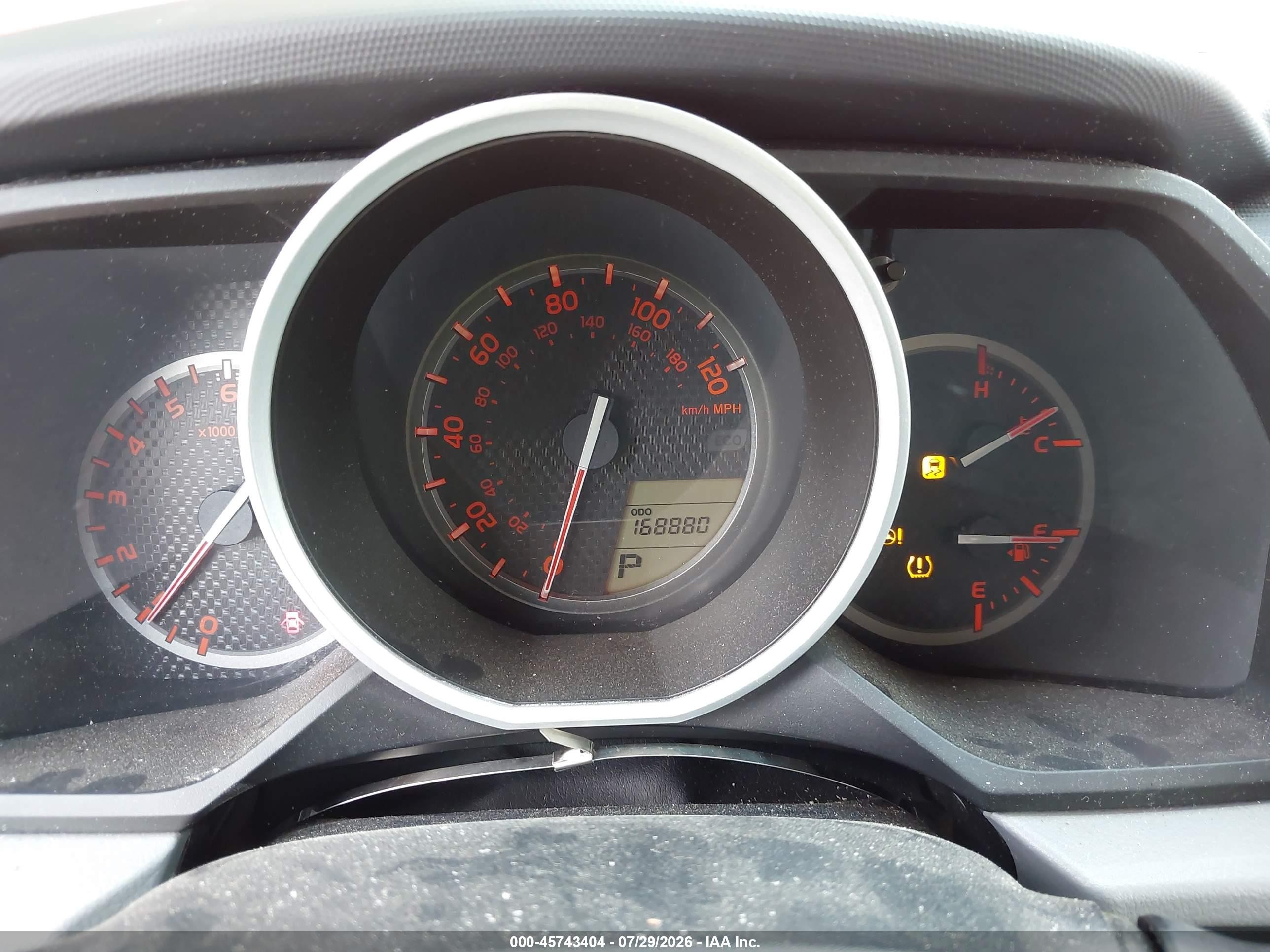 2011 Toyota 4runner Sr5 V6 Red vin: JTEBU5JR1B5063424