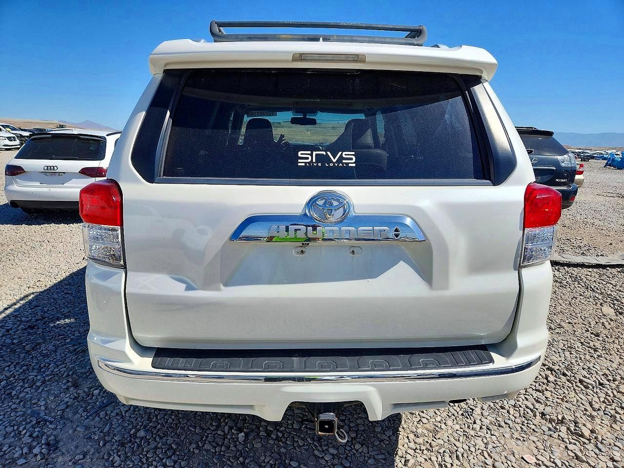 2011 Toyota 4runner Limited White vin: JTEBU5JR1B5072298