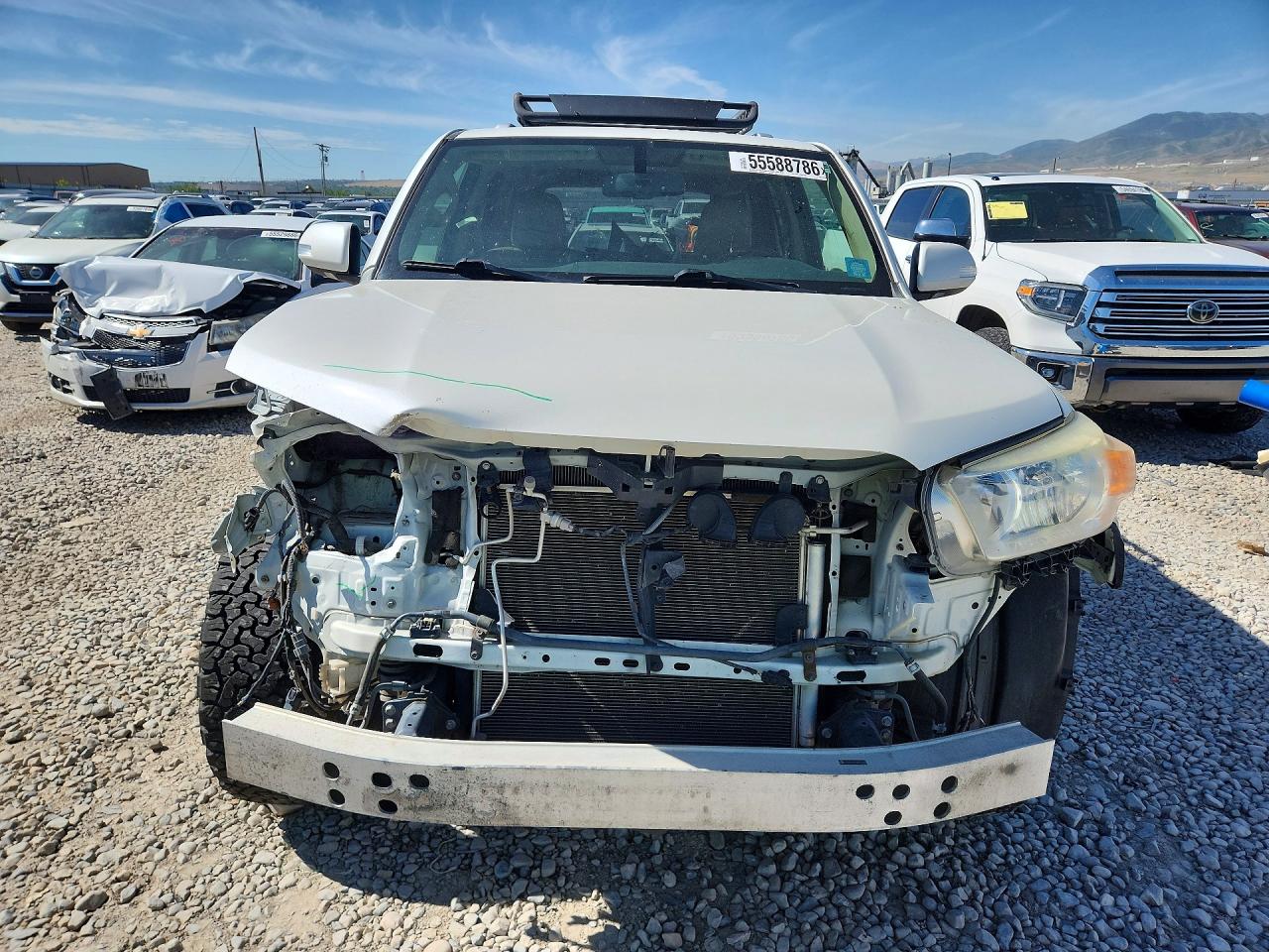 2011 Toyota 4runner Limited White vin: JTEBU5JR1B5072298