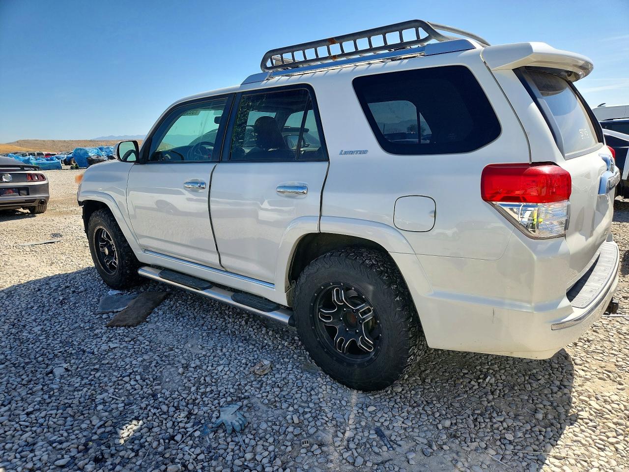 2011 Toyota 4runner Limited White vin: JTEBU5JR1B5072298