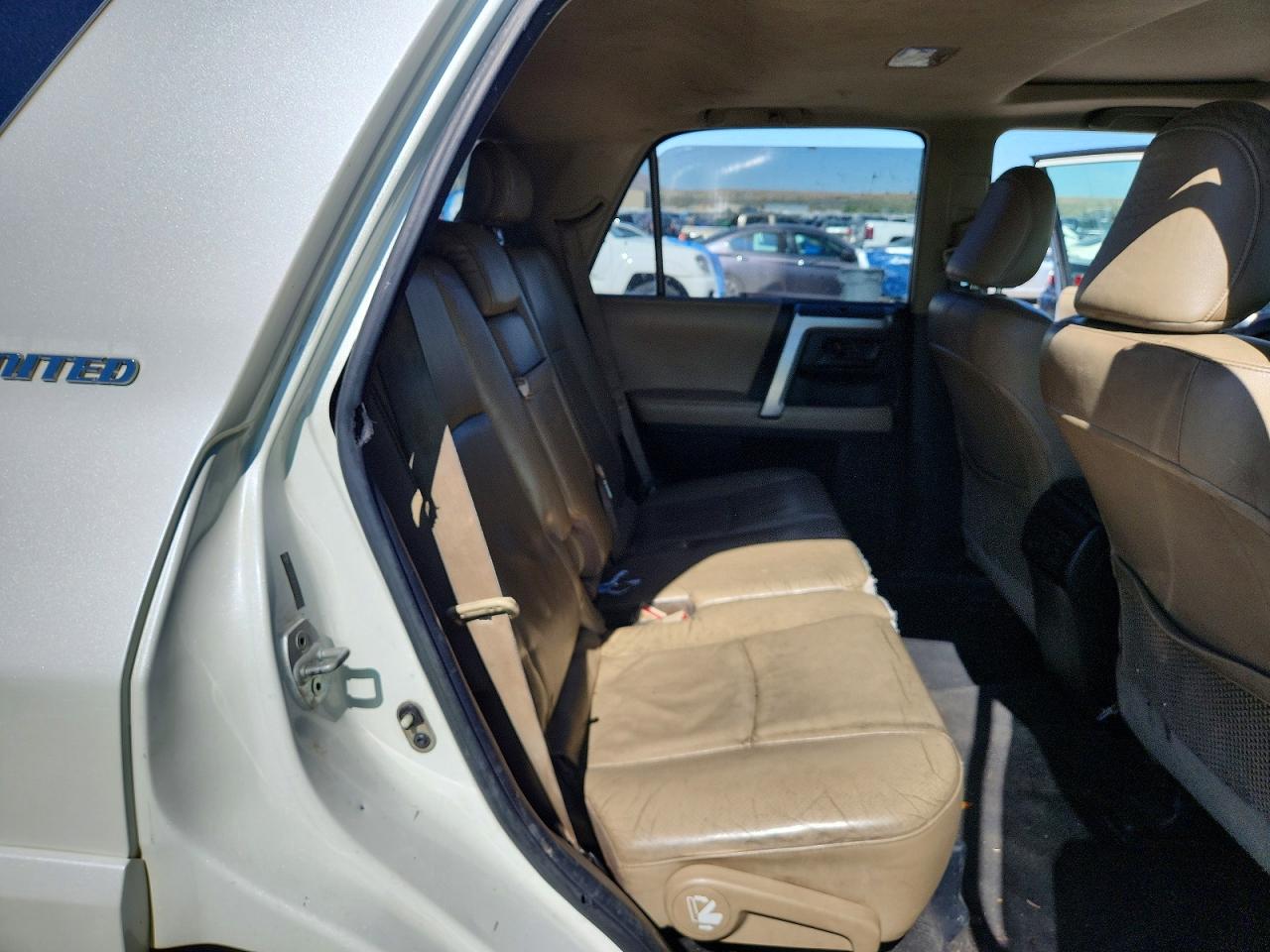 2011 Toyota 4runner Limited White vin: JTEBU5JR1B5072298