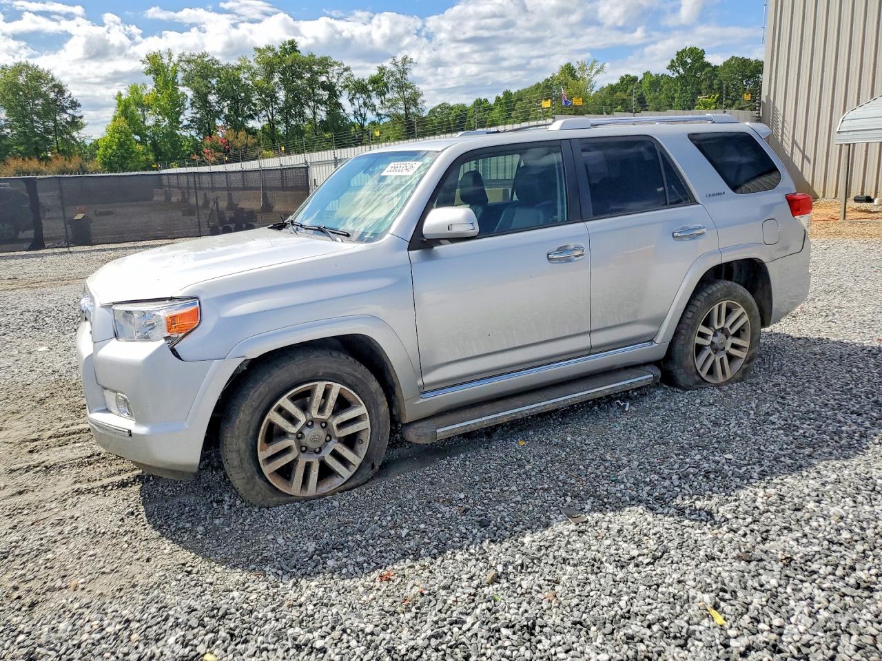 2011 Toyota 4runner Limited Серебряный vin: JTEBU5JR1B5076092
