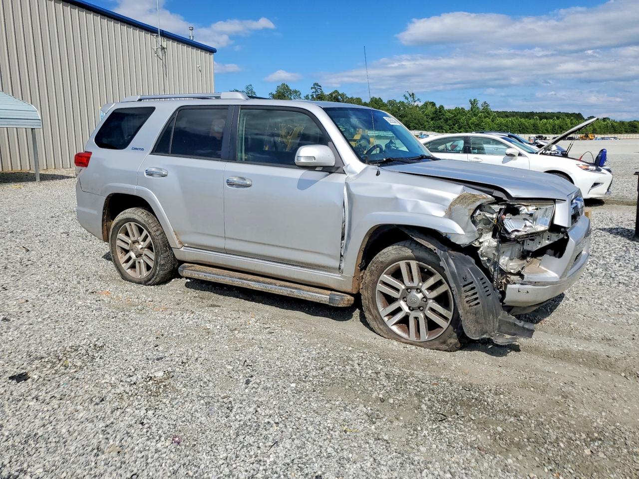2011 Toyota 4runner Limited Серебряный vin: JTEBU5JR1B5076092