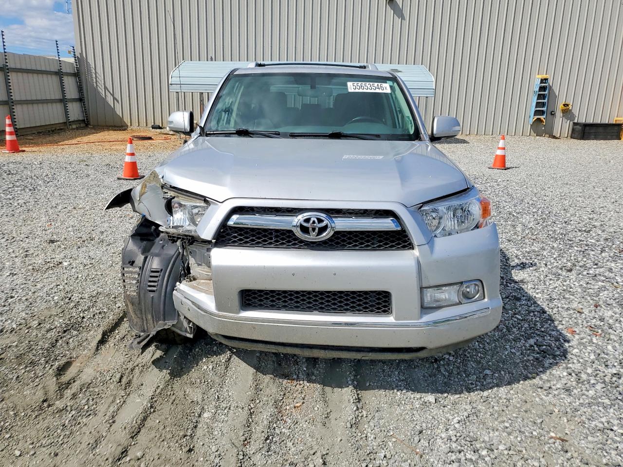 2011 Toyota 4runner Limited Серебряный vin: JTEBU5JR1B5076092