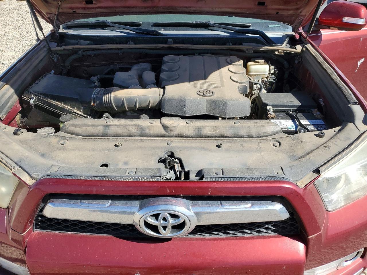 2012 Toyota 4runner Sr5 Maroon vin: JTEBU5JR1C5078247