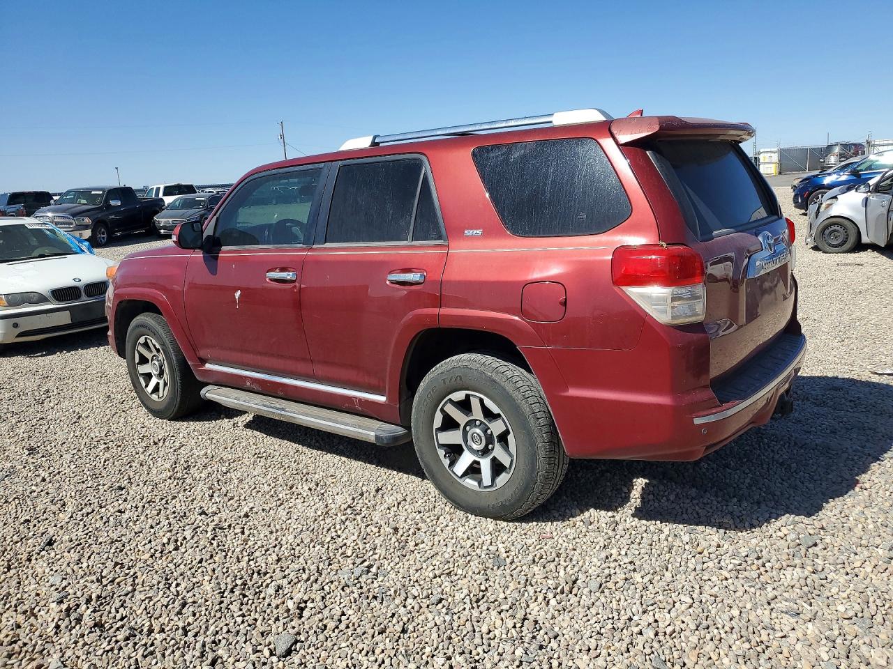 2012 Toyota 4runner Sr5 Maroon vin: JTEBU5JR1C5078247