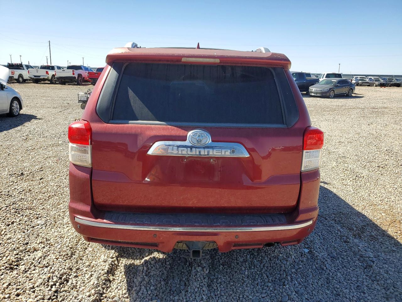 2012 Toyota 4runner Sr5 Maroon vin: JTEBU5JR1C5078247
